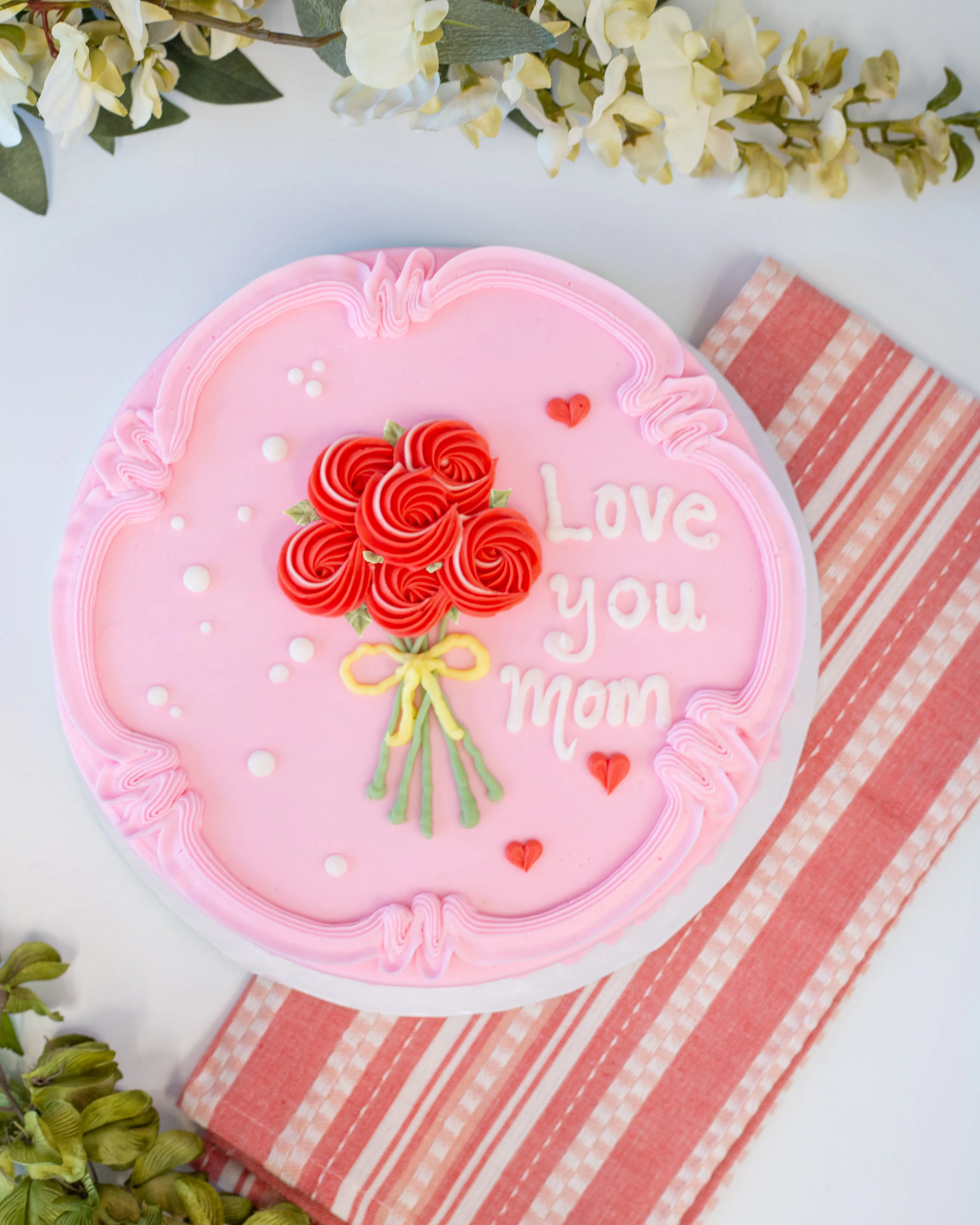 Mother's Day Blushing Blooms Cake by Edgar's Bakery