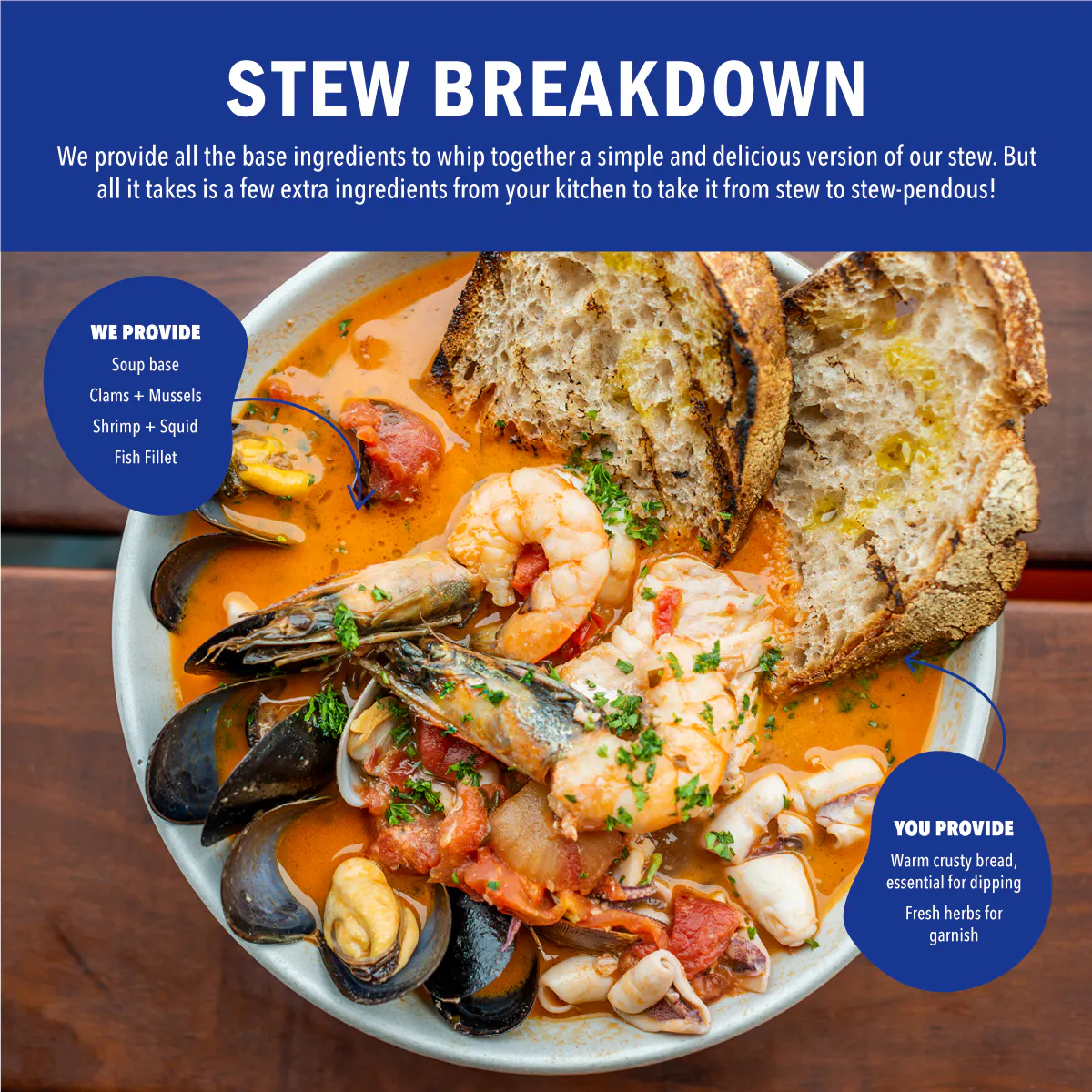 Rustic Seafood Stew Kit by Hog Island Oyster Co. - Alternate image 3