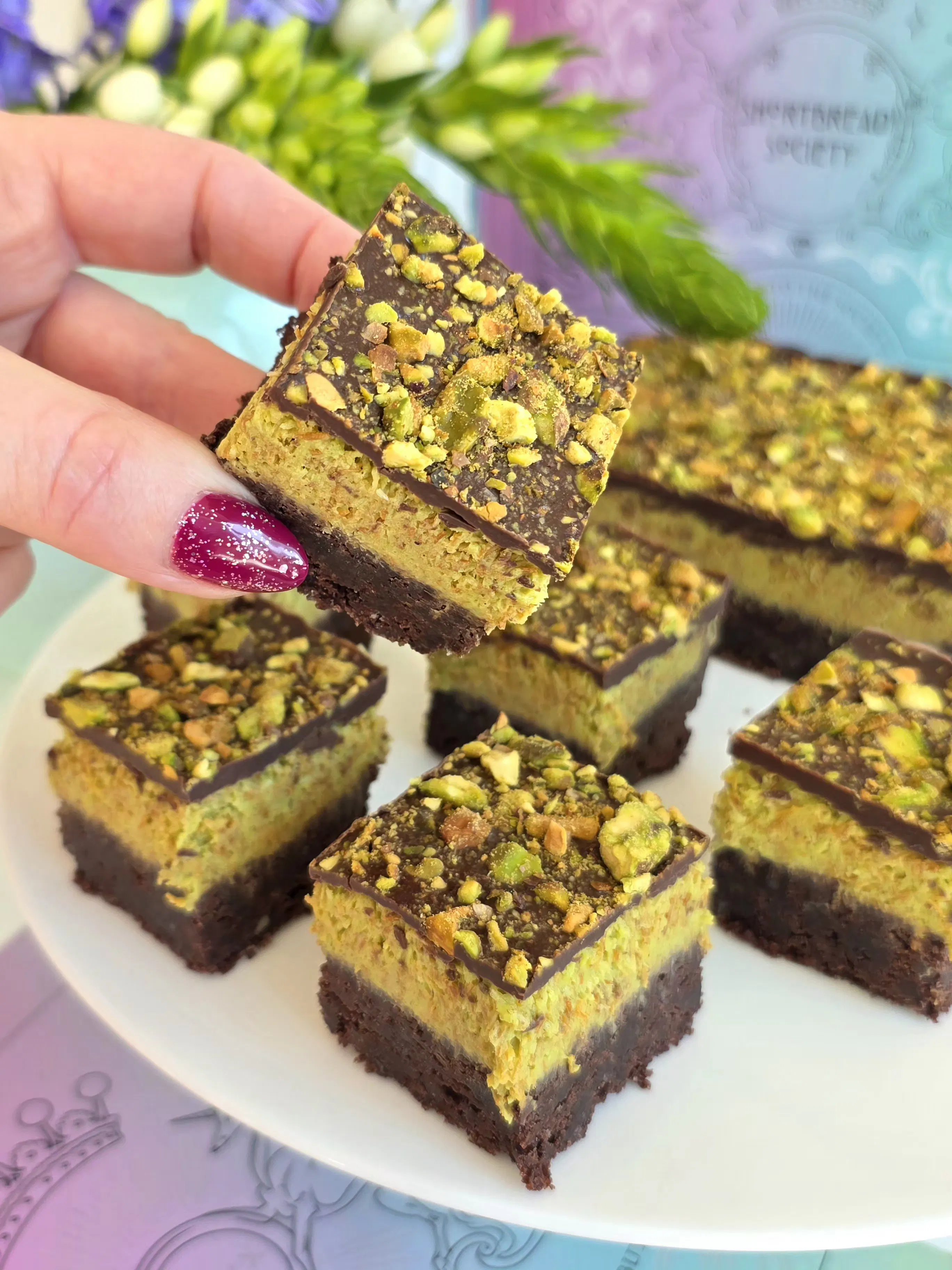 Dubai Pistachio Chocolate Bar Shortbread - Choose Your Own by Shortbread Society - Alternate image 4