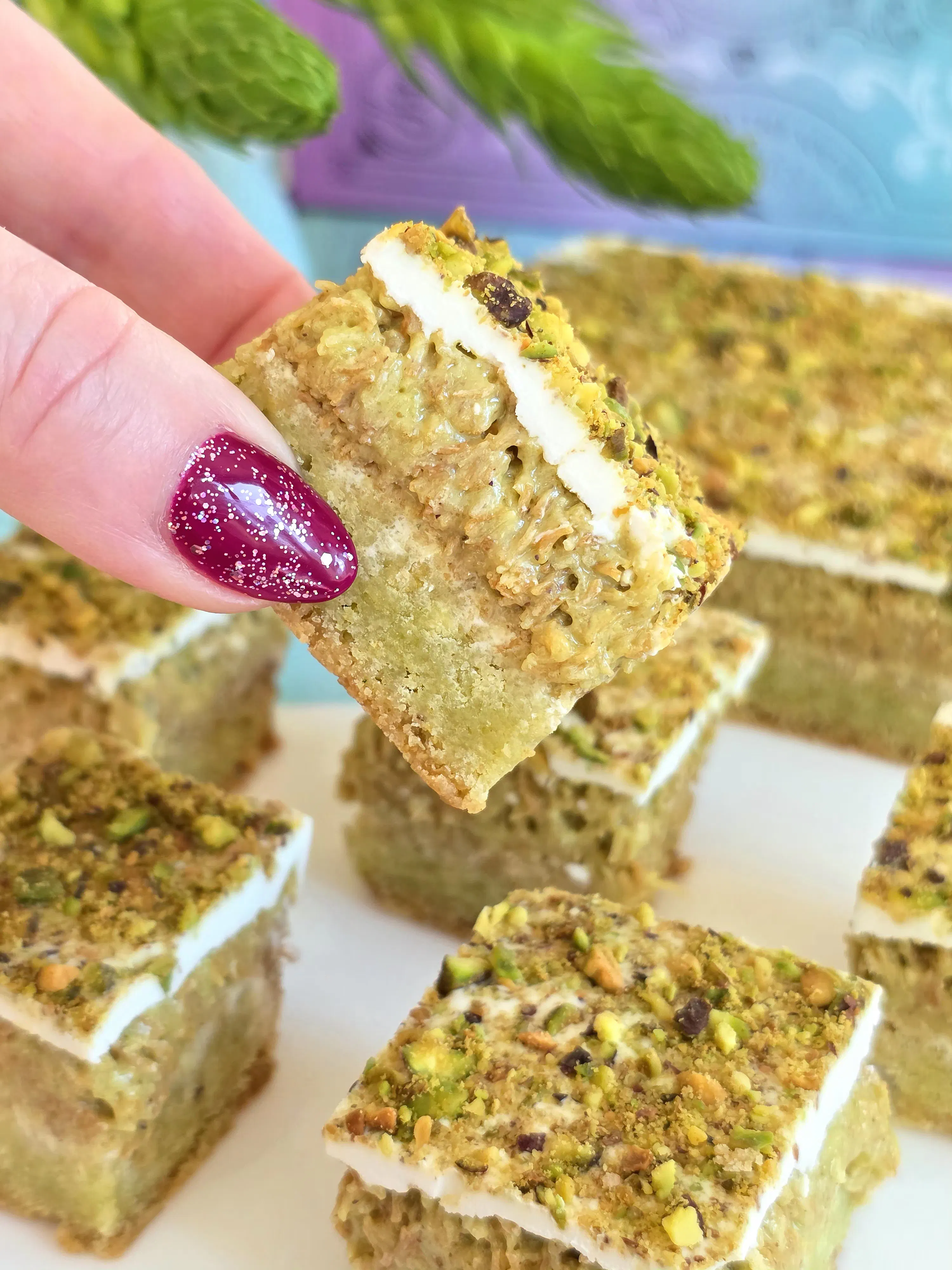 Dubai Pistachio Chocolate Bar Shortbread - Choose Your Own by Shortbread Society - Alternate image 6