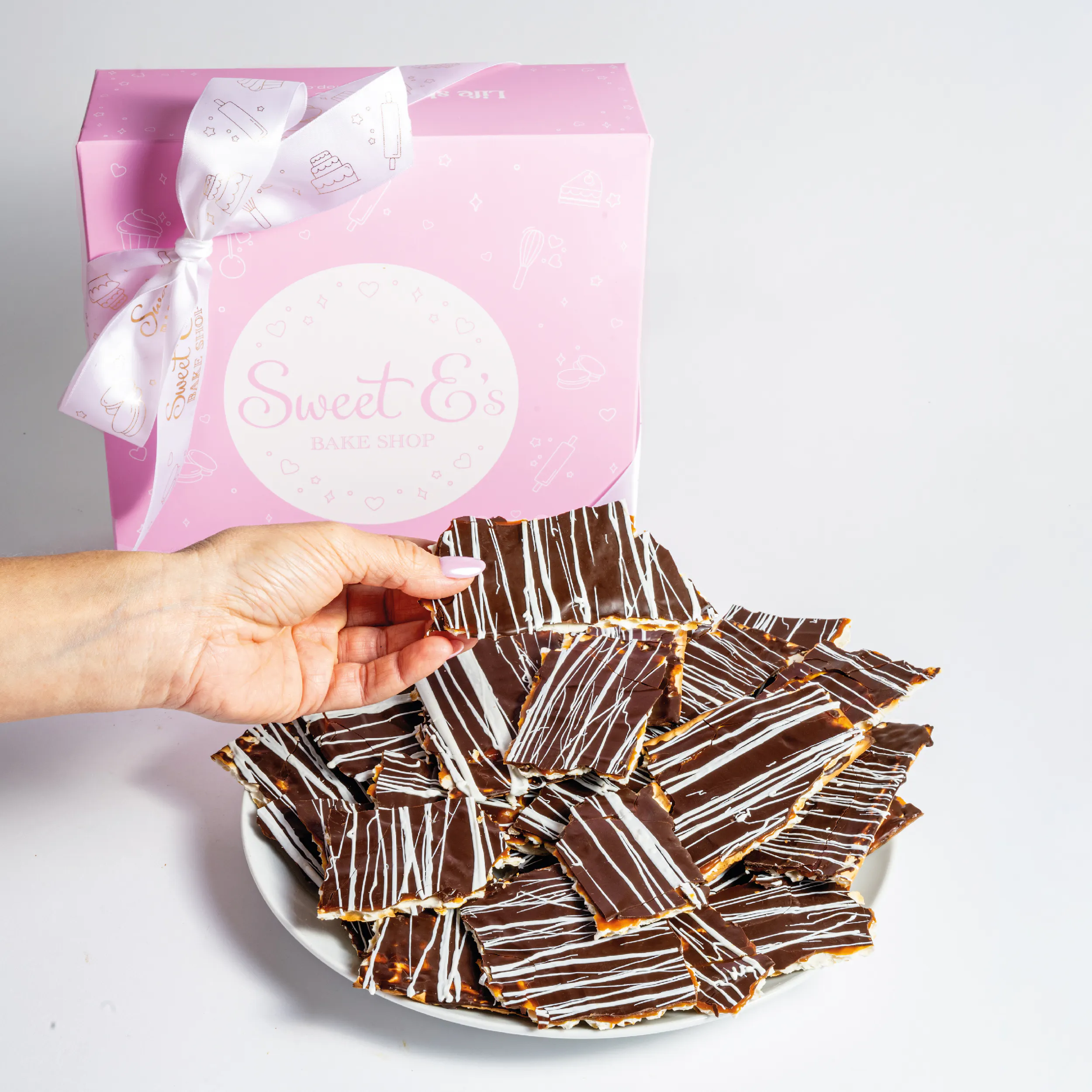 Passover Macaroons + Matzo Crunch Combo by Sweet E's Bake Shop - Alternate image 4