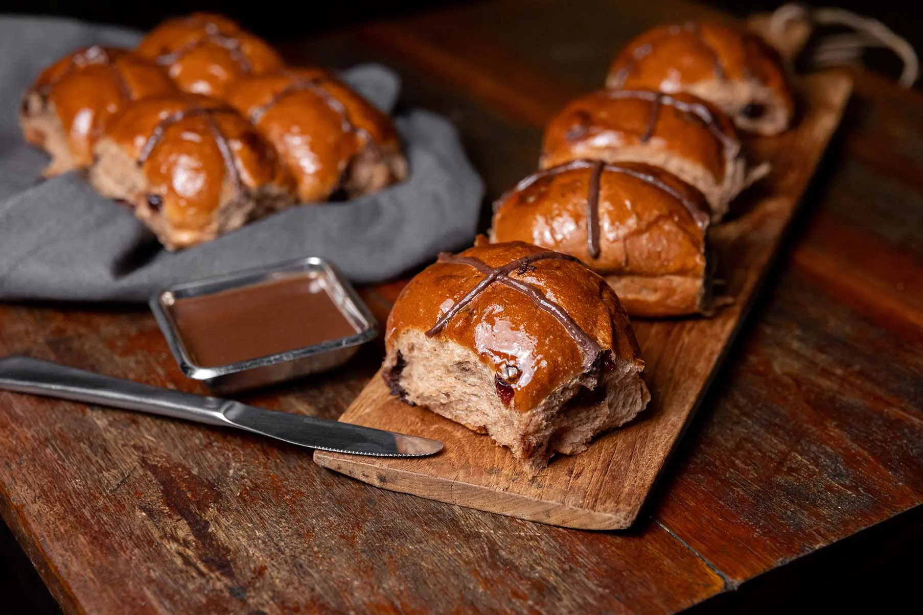 Easter Hot Cross Buns by Bourke Street Bakery - Alternate image 1