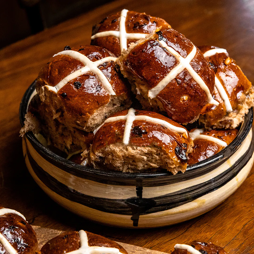 Easter Hot Cross Buns by Bourke Street Bakery