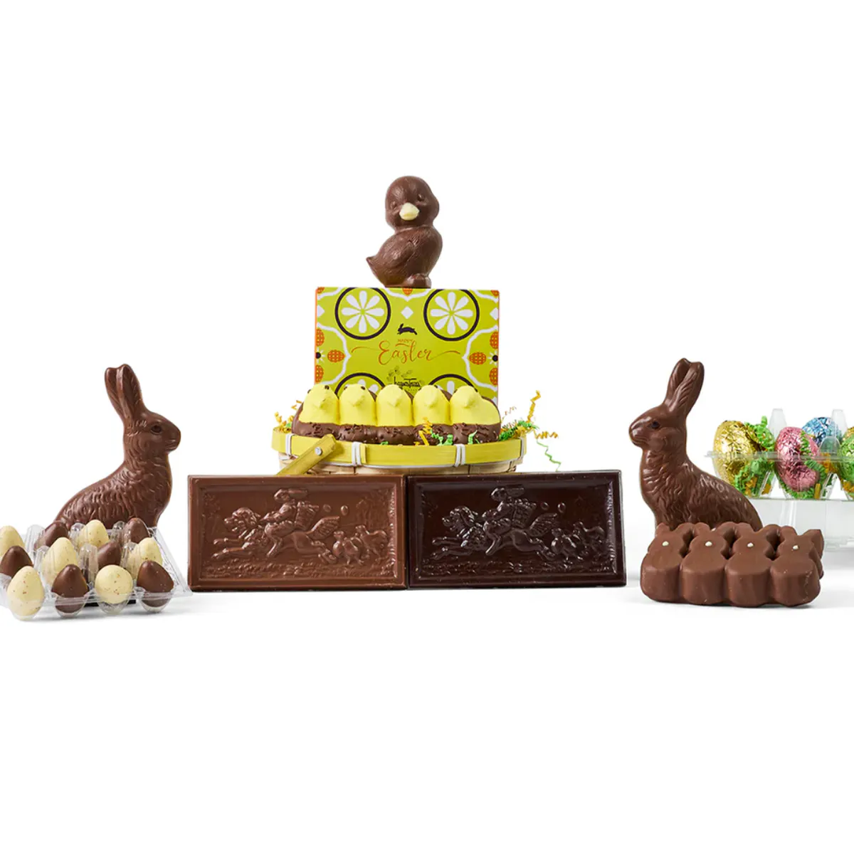 Easter Bunny's Celebration Gift Basket by Jacques Torres Chocolate