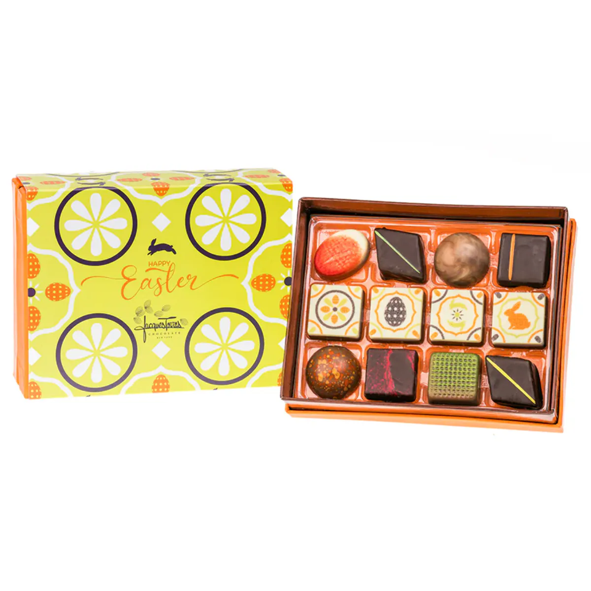 Easter Bunny's Celebration Gift Basket by Jacques Torres Chocolate - Alternate image 1