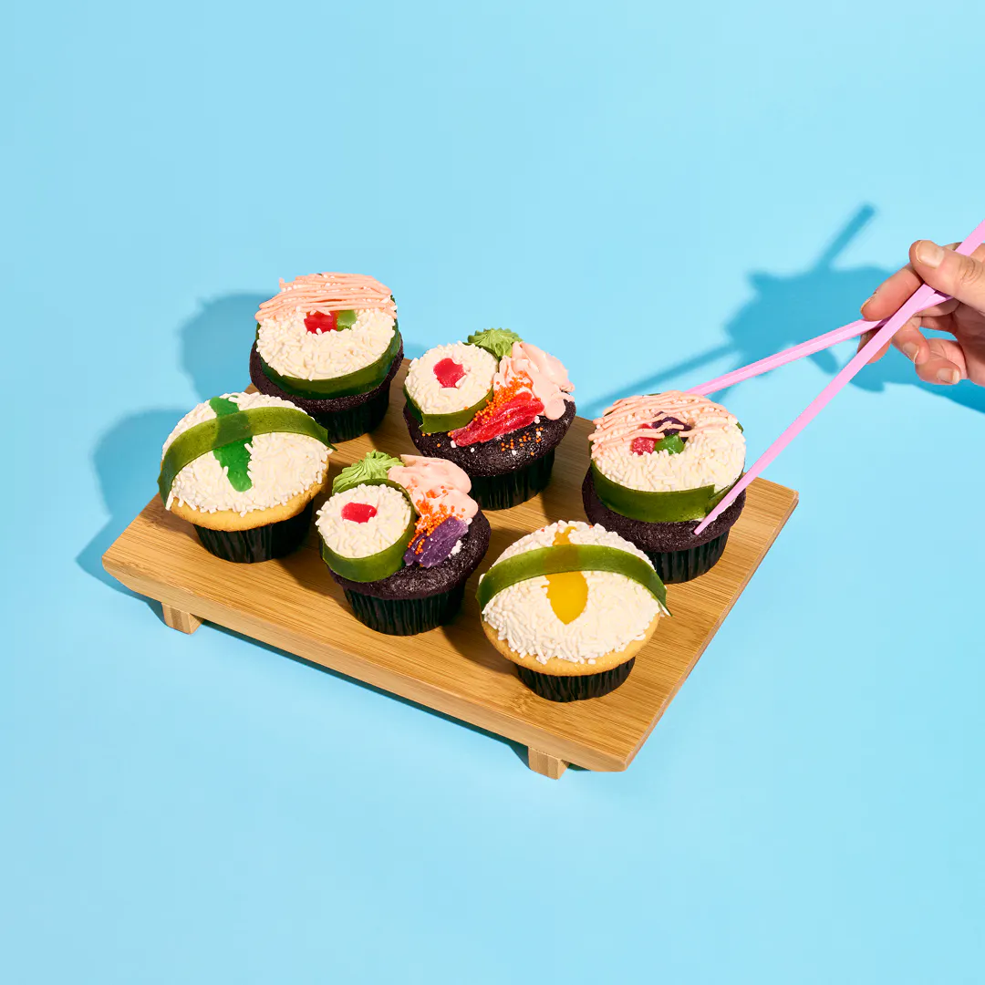 Sushi Cupcakes by Duff Goldman
