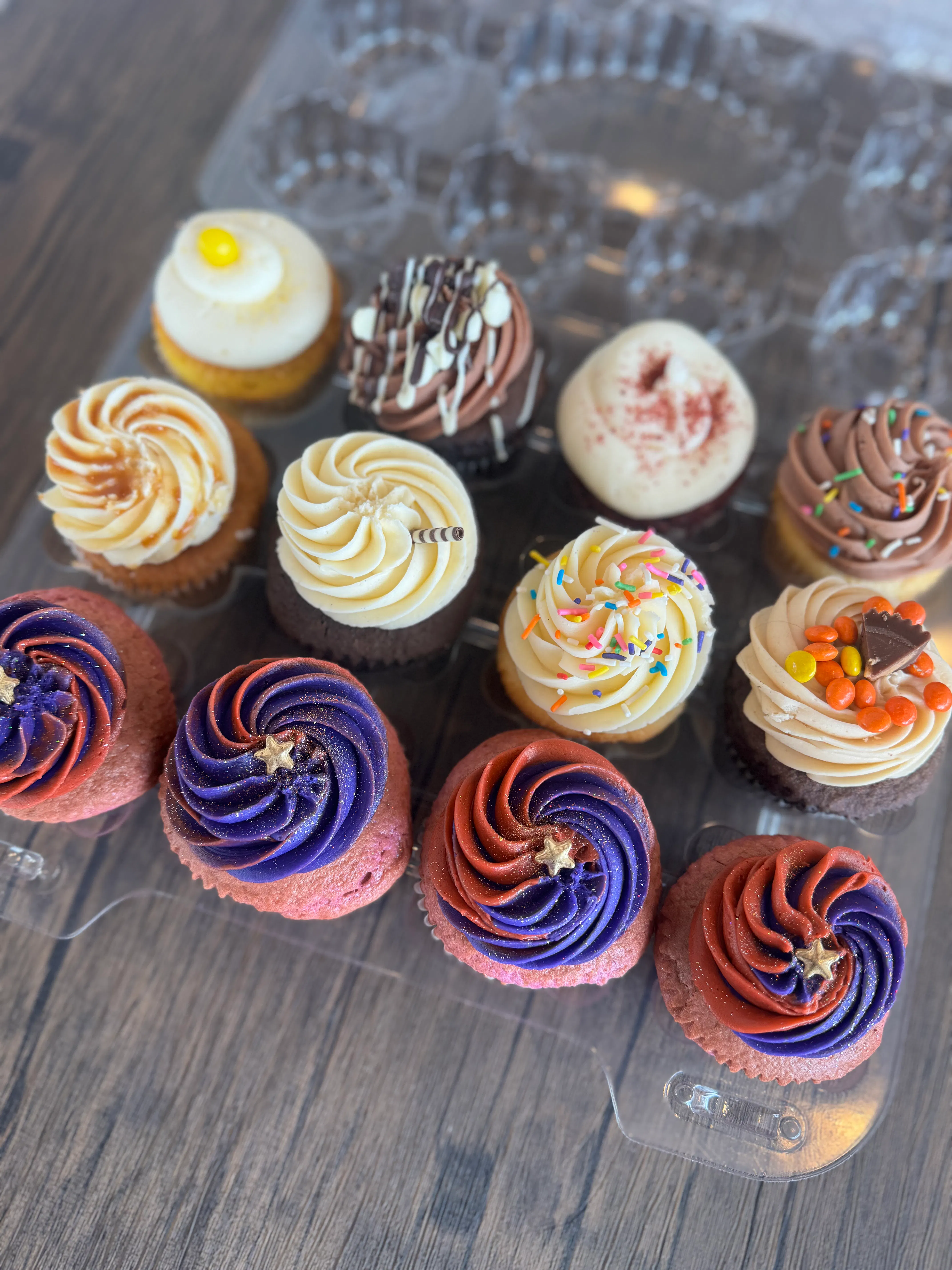 "The Night We Met" Assorted Cupcake Dozen by Nadia Cakes - Alternate image 3