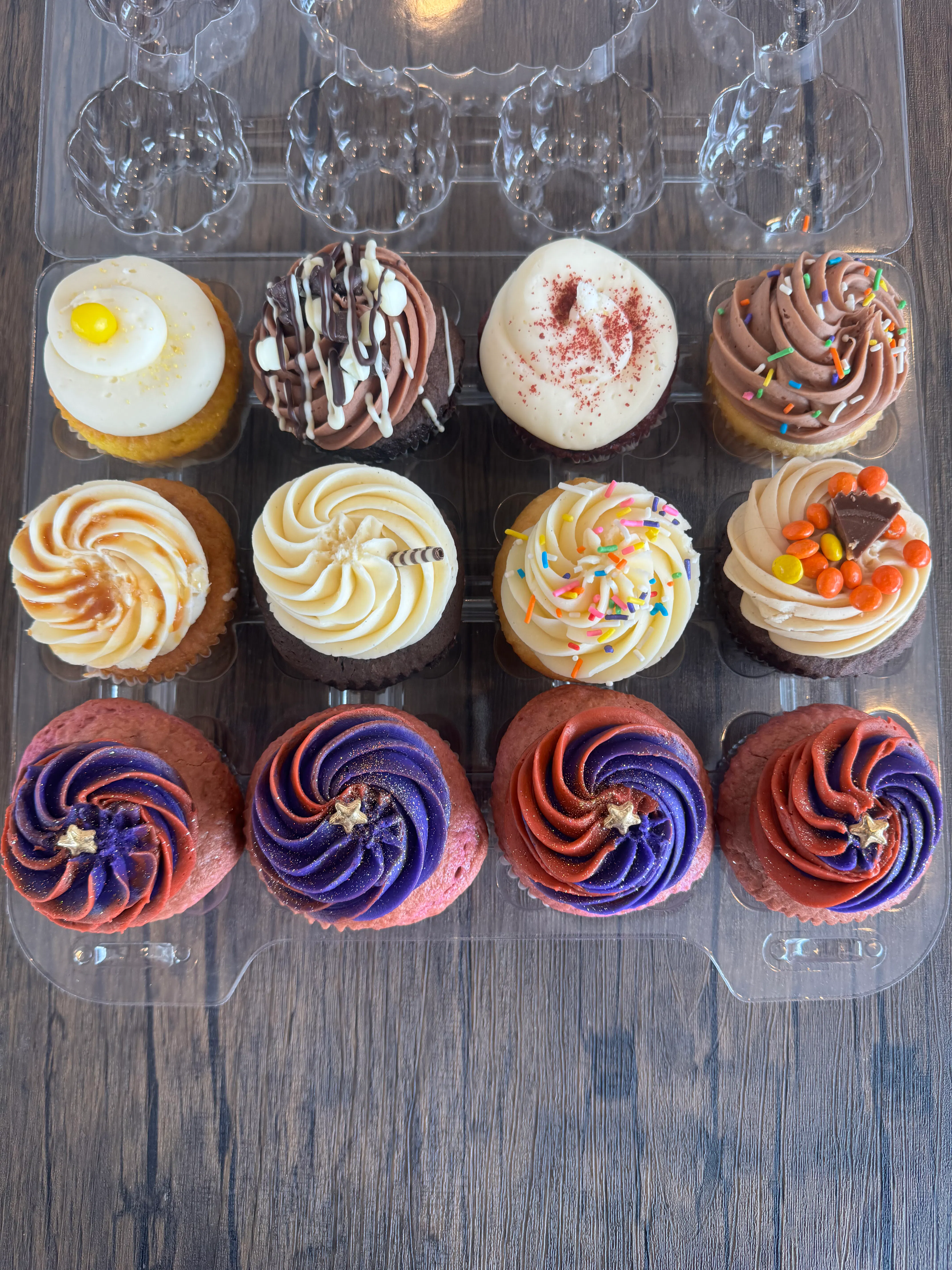 "The Night We Met" Assorted Cupcake Dozen by Nadia Cakes - Alternate image 2
