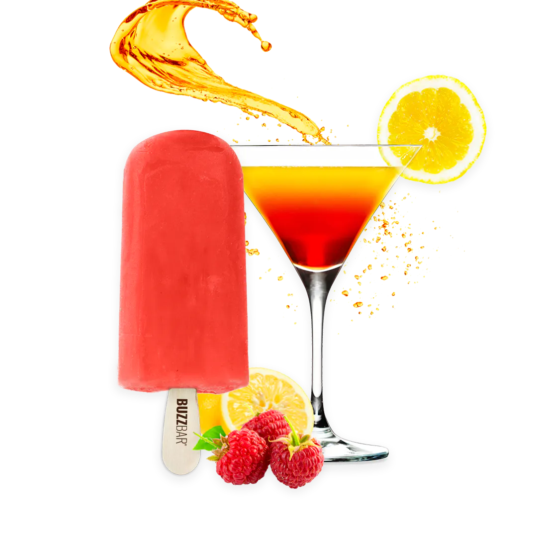Citrus Berry Drop Boozy Ice Pops - 12 Pack by Buzz Bar Ice Cream
