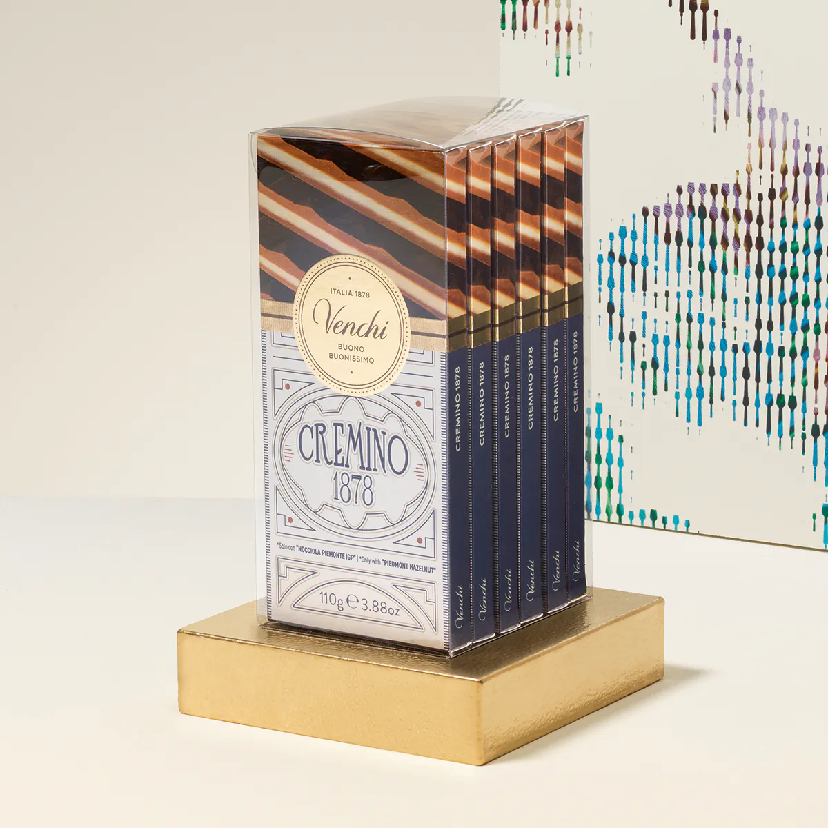 Cremino 1878 Bars - 6 Pack by Venchi | Goldbelly