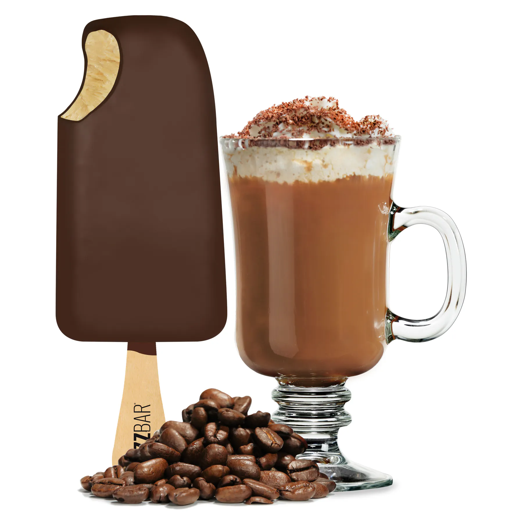 The Buzz Café Boozy Ice Cream Bars - 12 Pack by Buzz Bar Ice Cream