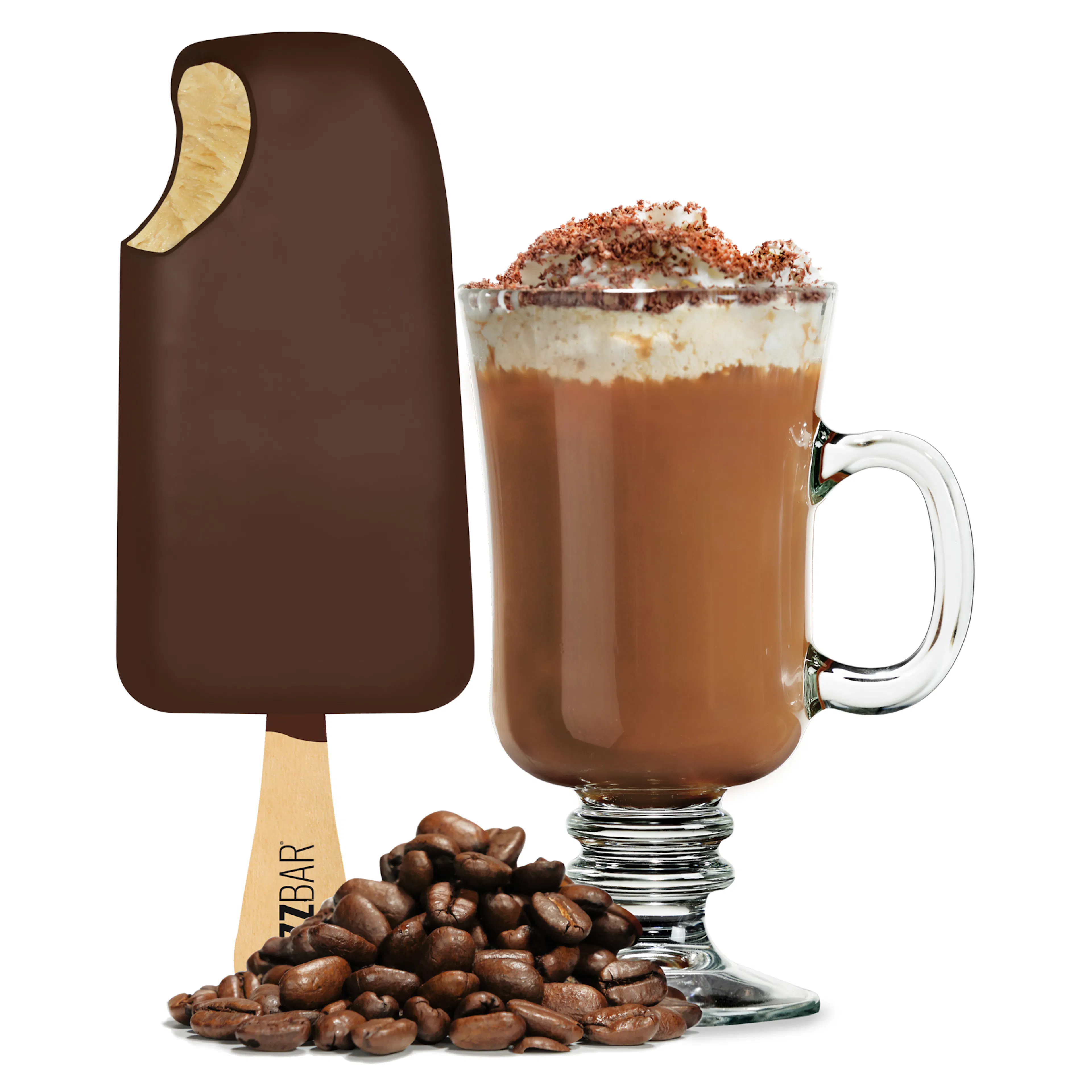 The Buzz Café Boozy Ice Cream Bars - 12 Pack by Buzz Bar Ice Cream