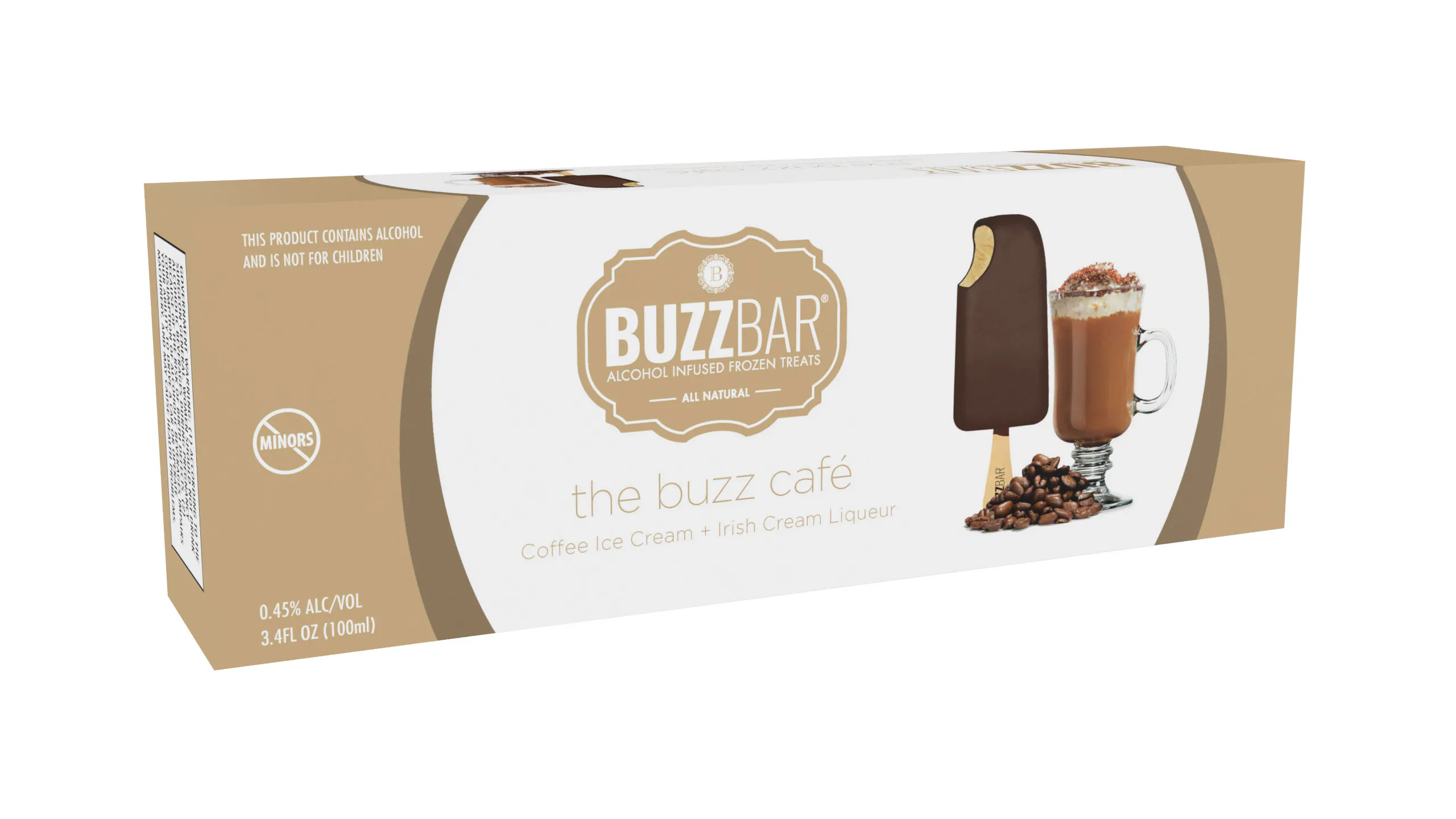 The Buzz Café Boozy Ice Cream Bars - 12 Pack by Buzz Bar Ice Cream - Alternate image 2