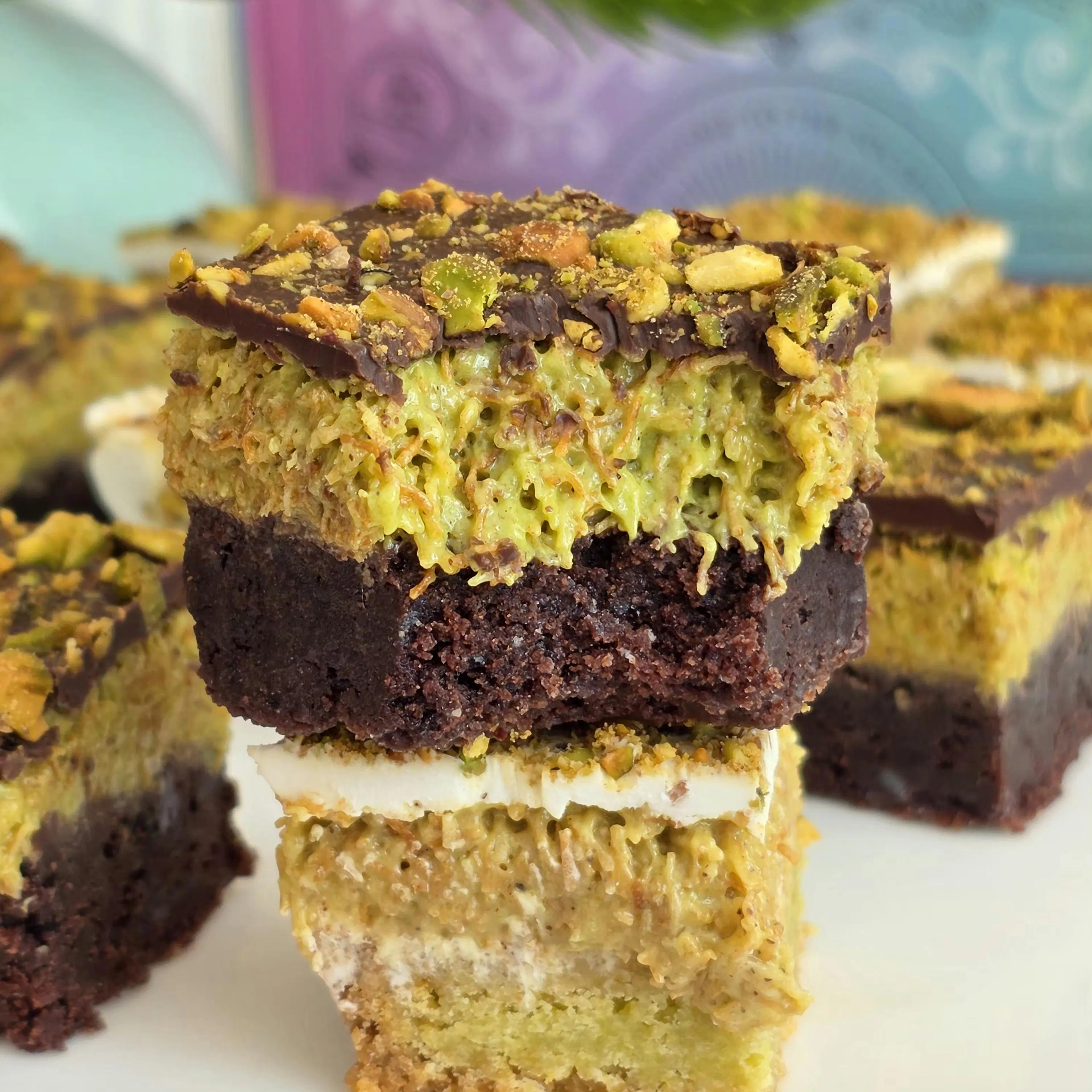 Dubai Pistachio Chocolate Bar Shortbread, Buy 1, Get 1 FREE by Shortbread Society