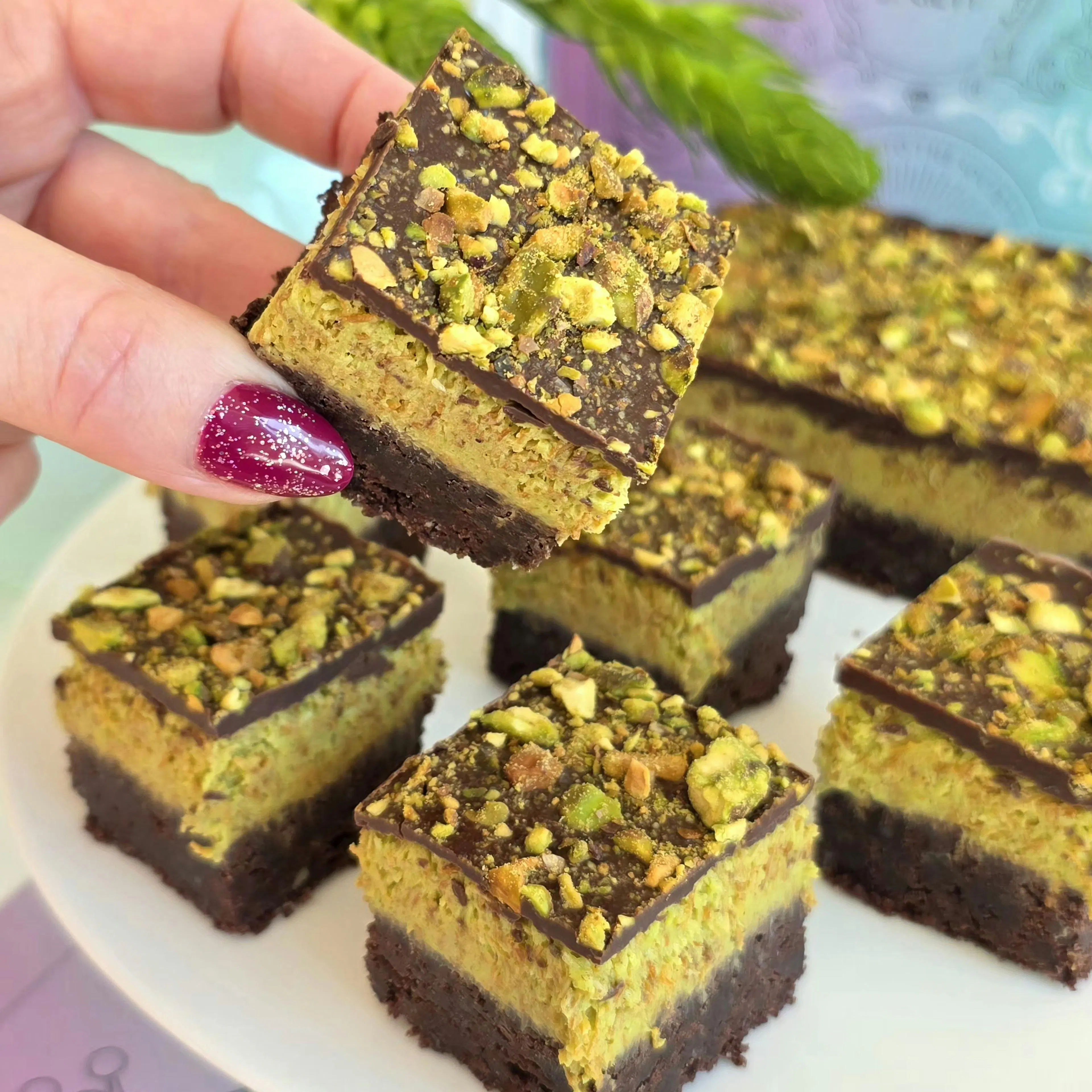 Dubai Pistachio Chocolate Bar Shortbread, Buy 1, Get 1 FREE by Shortbread Society - Alternate image 4
