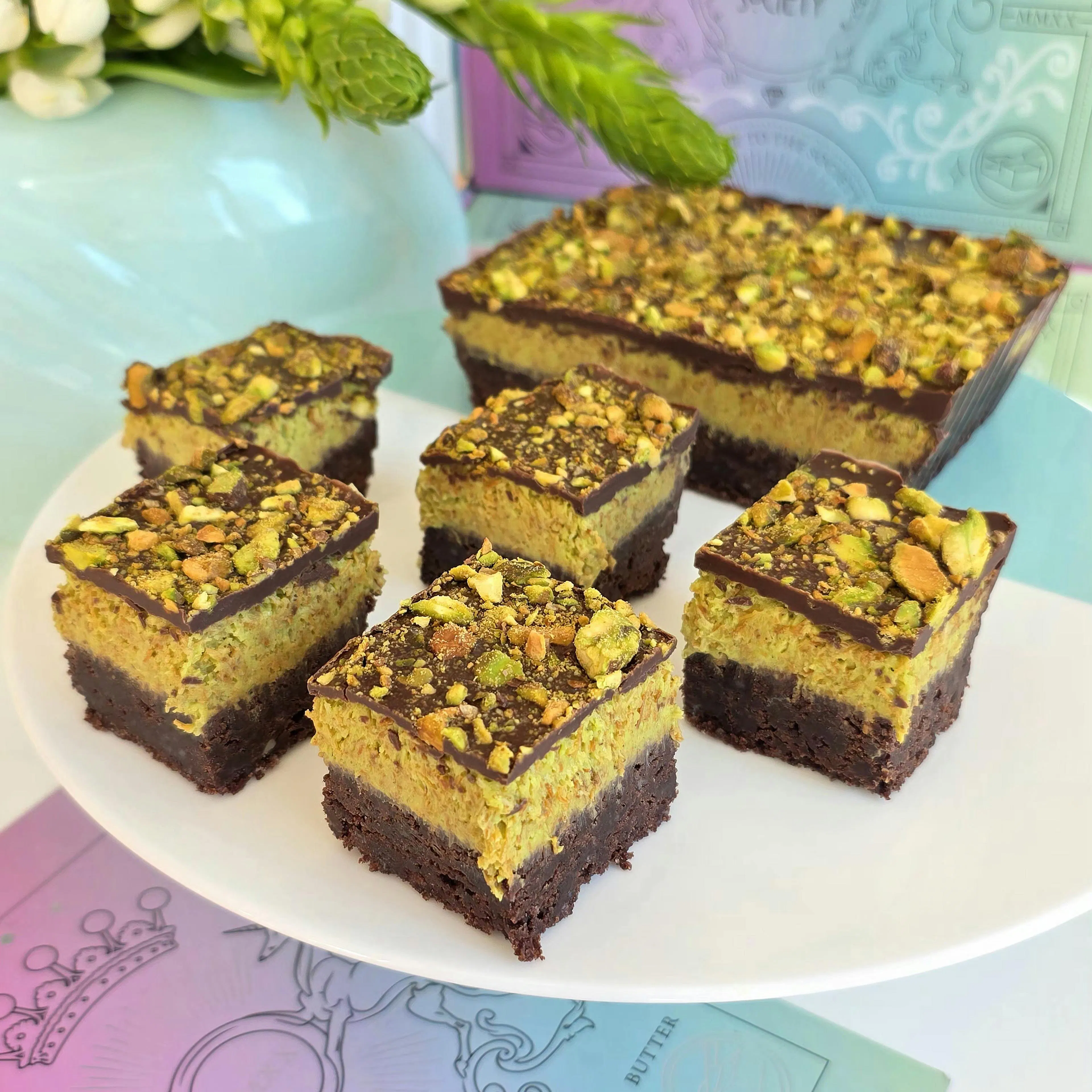 Dubai Pistachio Chocolate Bar Shortbread, Buy 1, Get 1 FREE by Shortbread Society - Alternate image 6