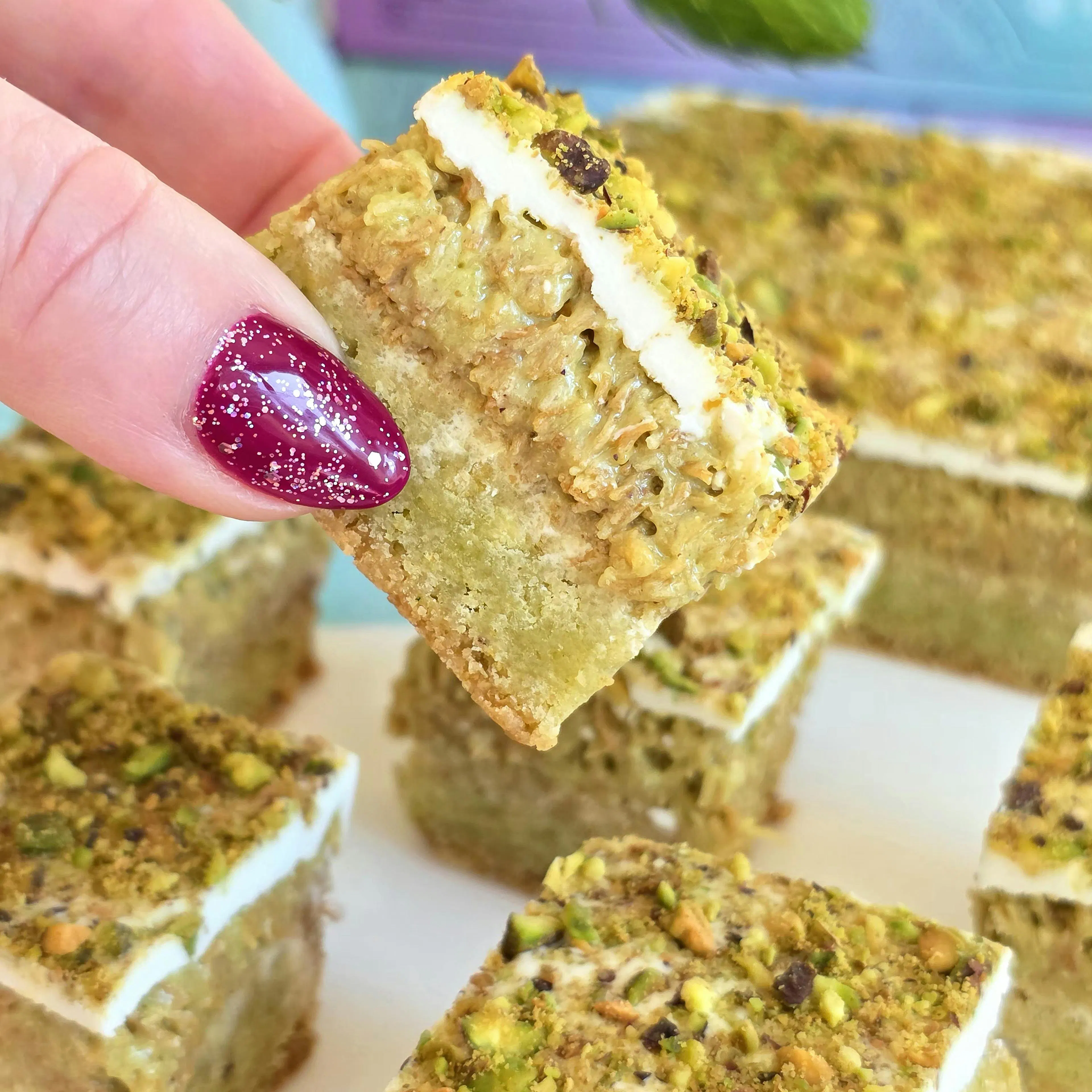 Dubai Pistachio Chocolate Bar Shortbread, Buy 1, Get 1 FREE by Shortbread Society - Alternate image 5