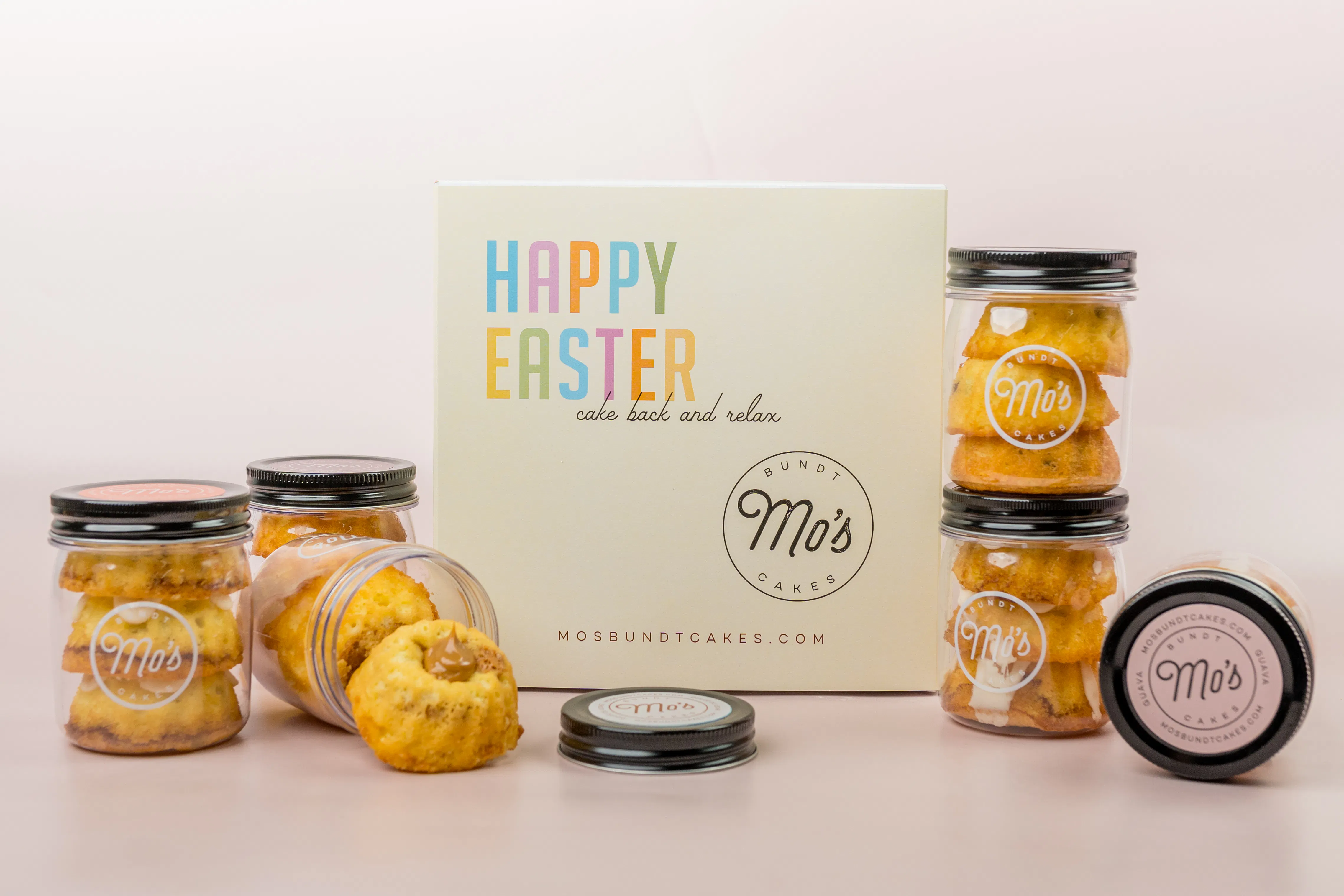 Mother's Day Cake Jar Box by Mo's Bundt Cakes - Alternate image 1