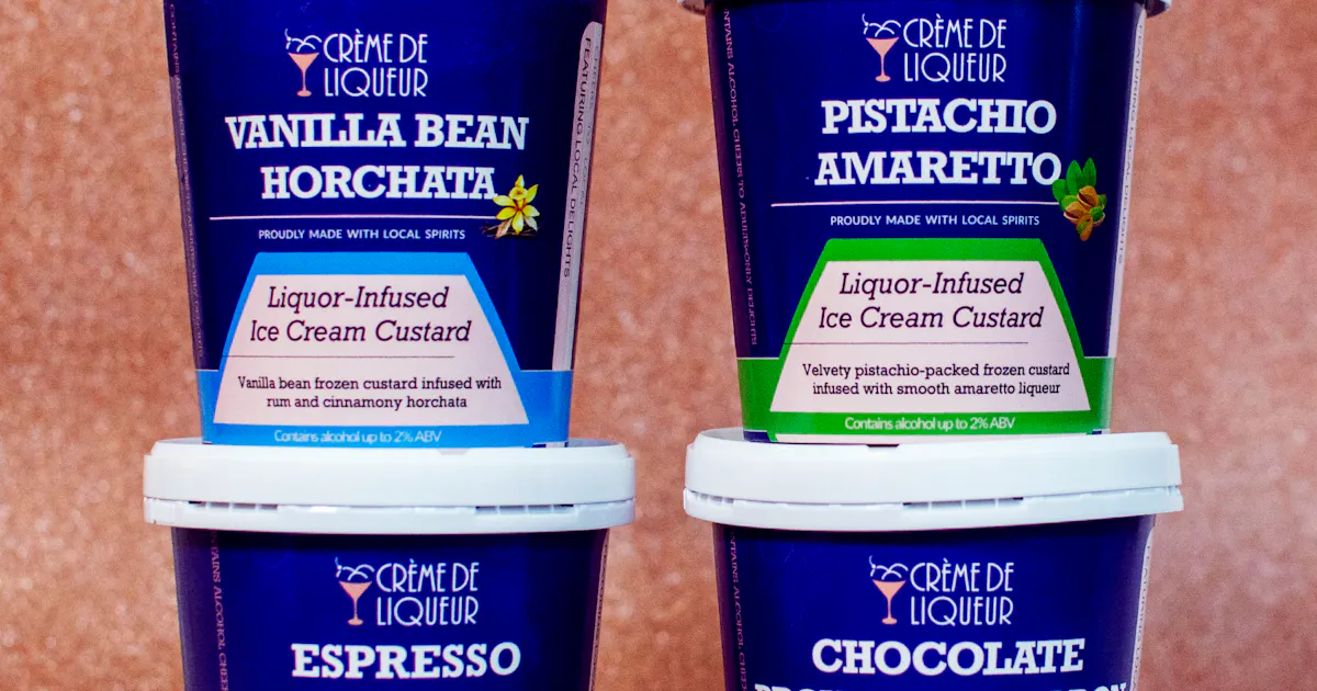 Boozy Frozen Custard 