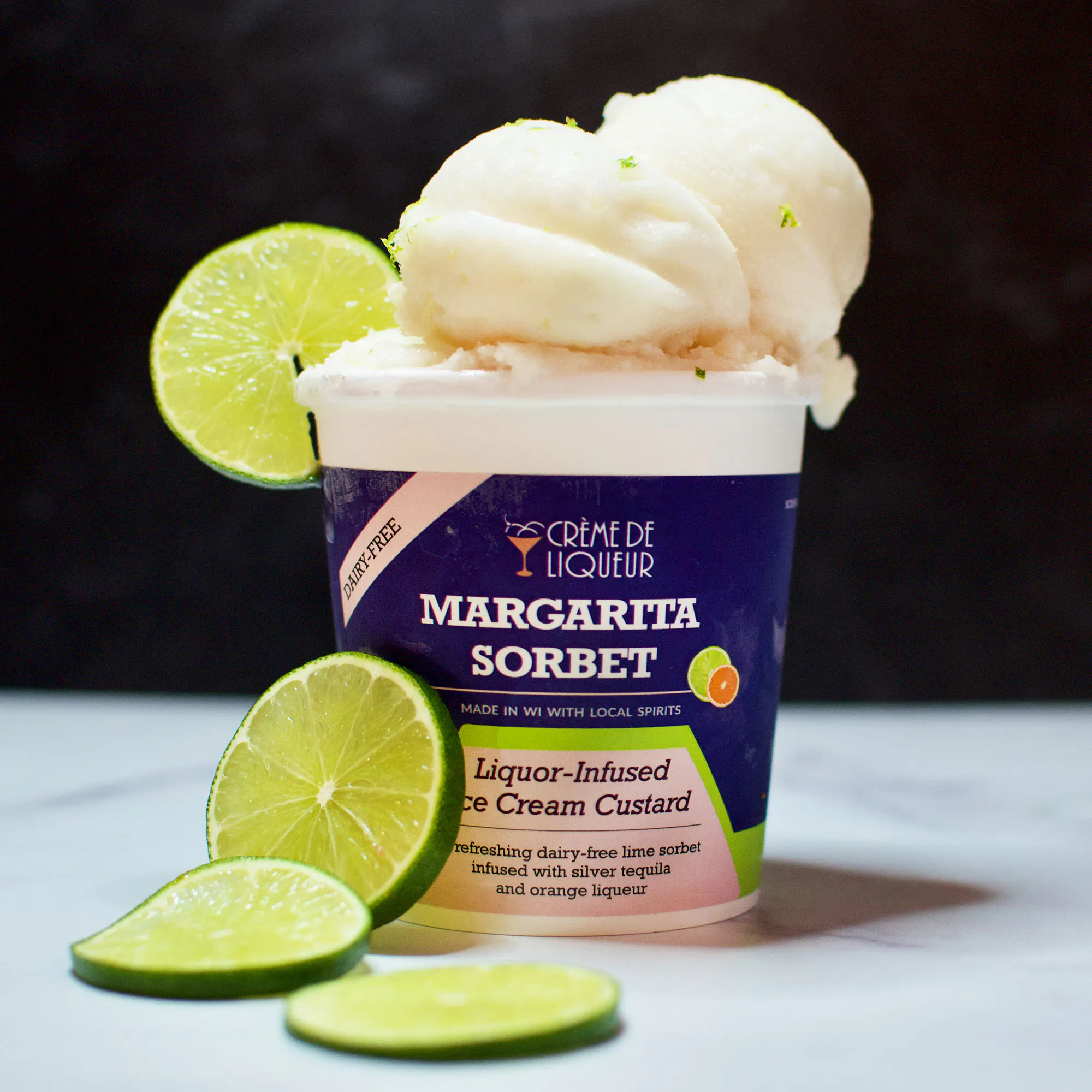 Choose Your Own Boozy Frozen Custard - 4 Pints by Crème de Liqueur - Alternate image 1