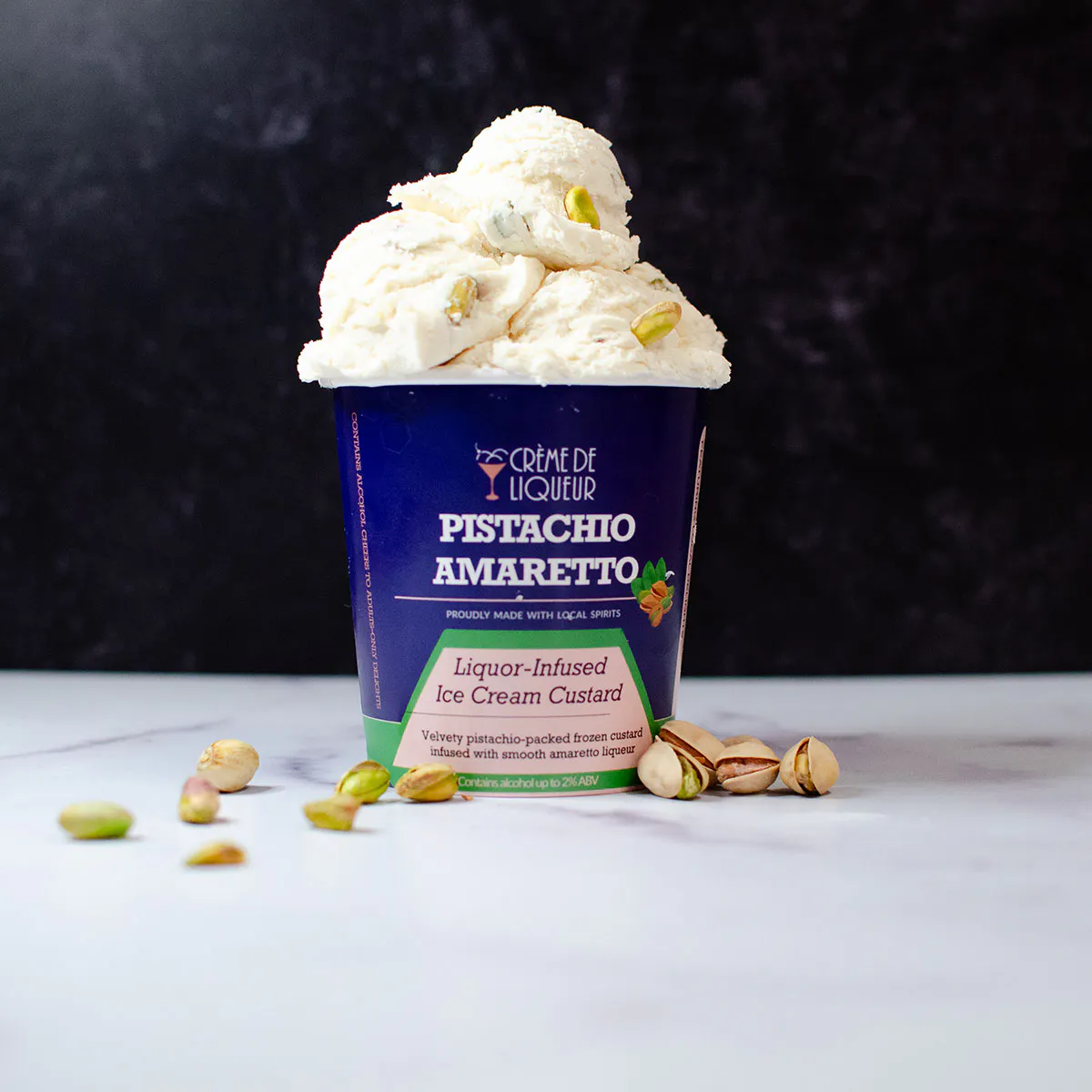 Choose Your Own Boozy Frozen Custard - 6 Pints by Crème de Liqueur - Alternate image 1