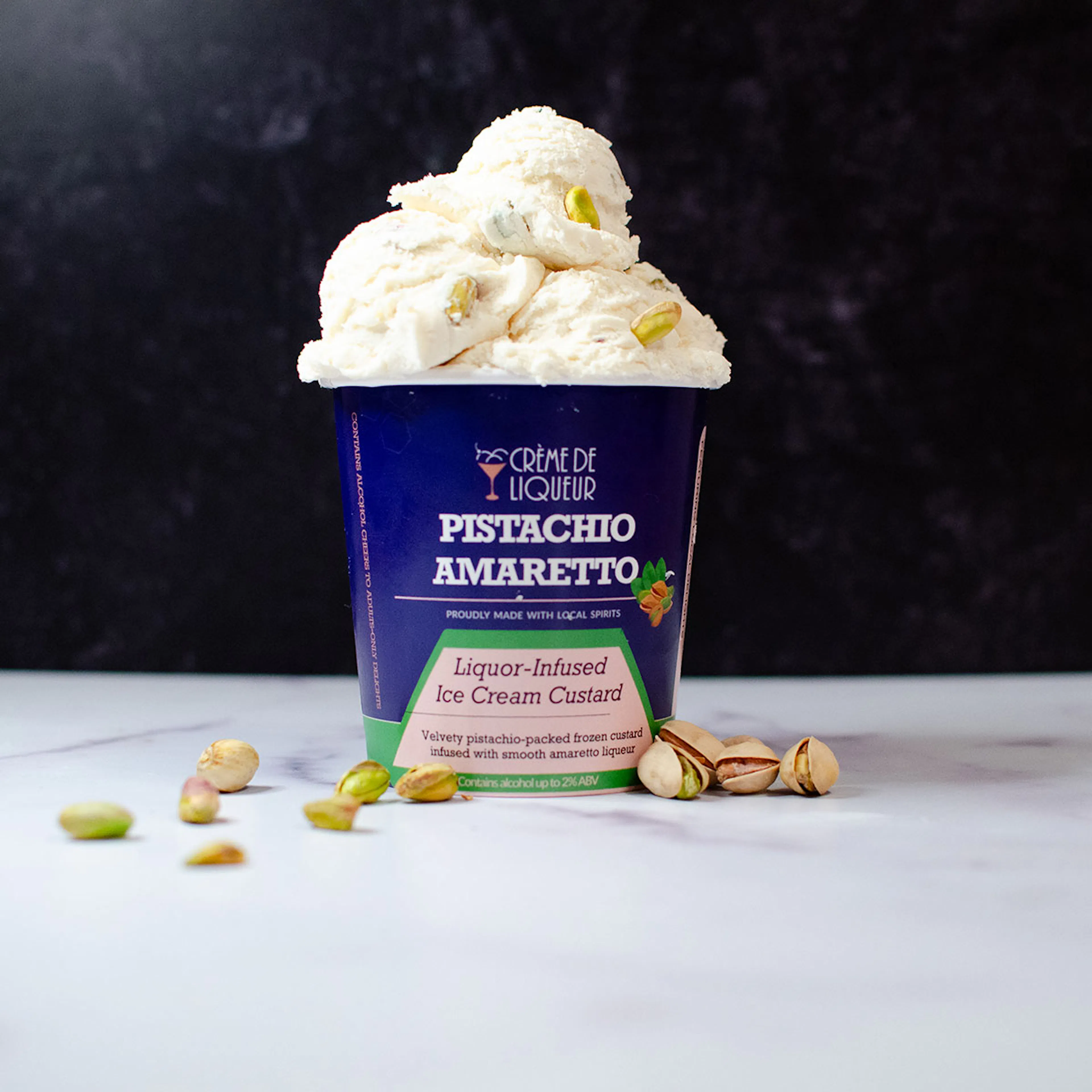 Choose Your Own Boozy Frozen Custard - 6 Pints by Crème de Liqueur - Alternate image 1