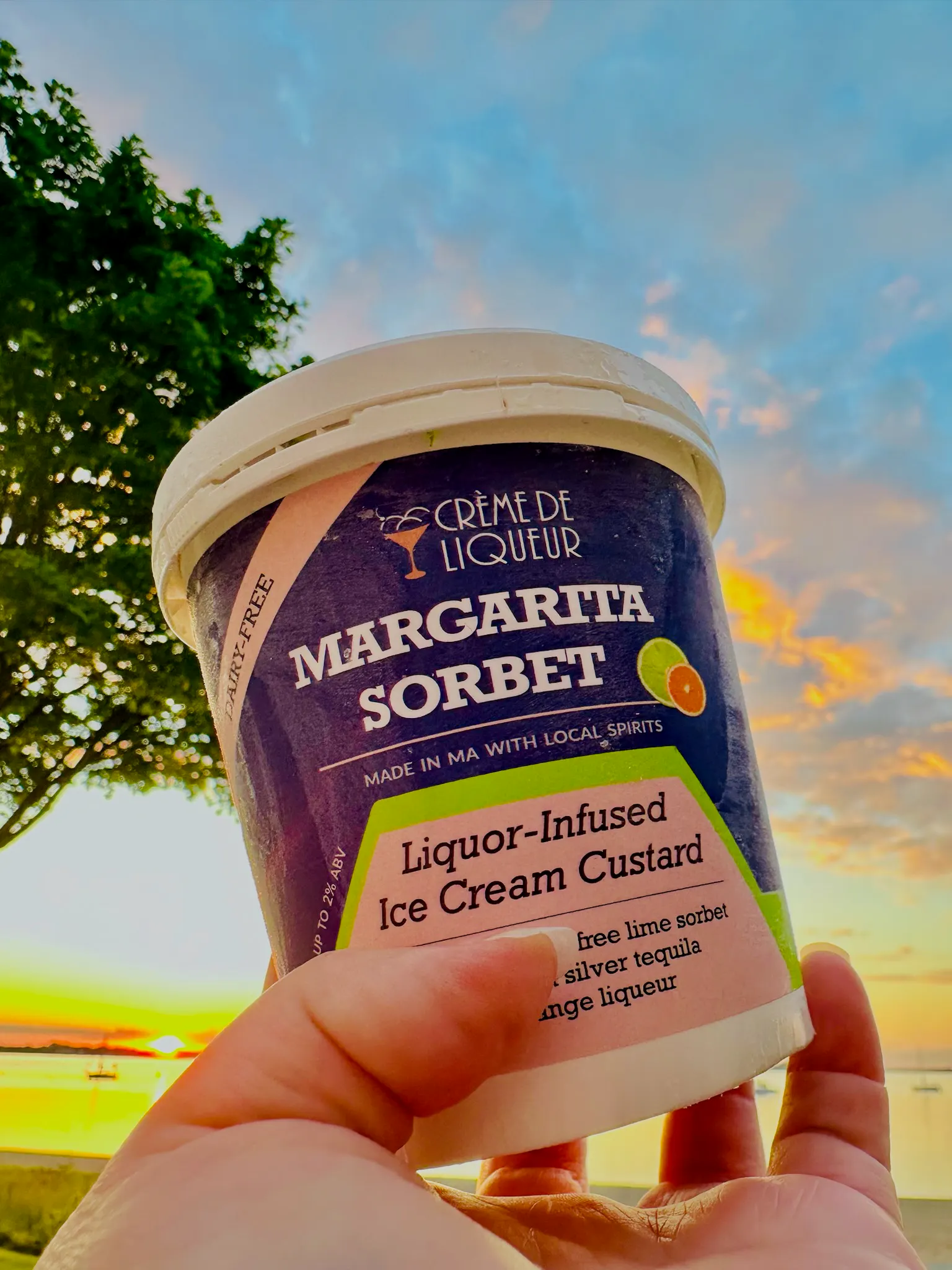 Boozy Frozen Custard Birthday Collection - 3 Pints by Crème de Liqueur - Alternate image 2