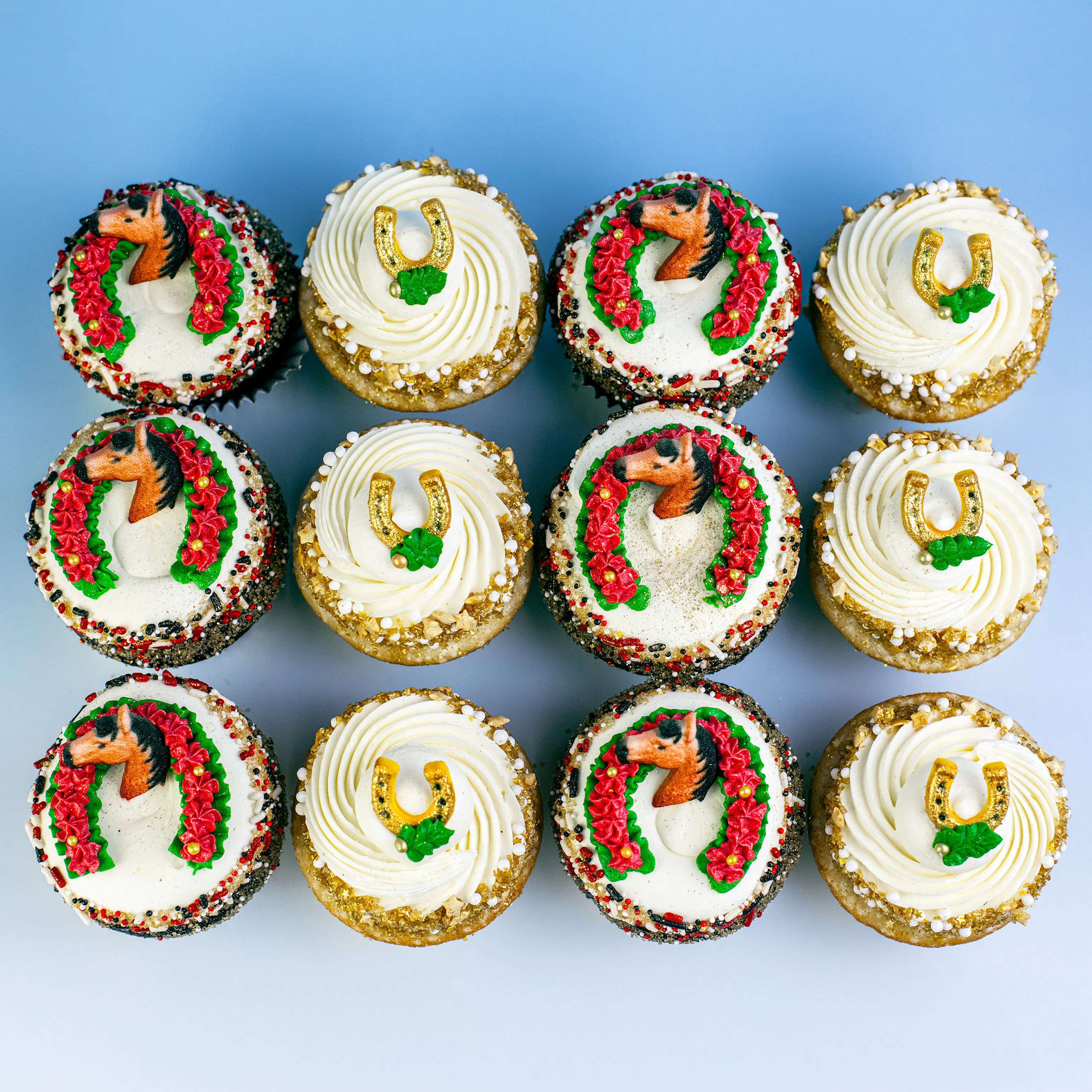 Derby Cupcakes - 12 Pack by Trophy Cupcakes - Alternate image 2