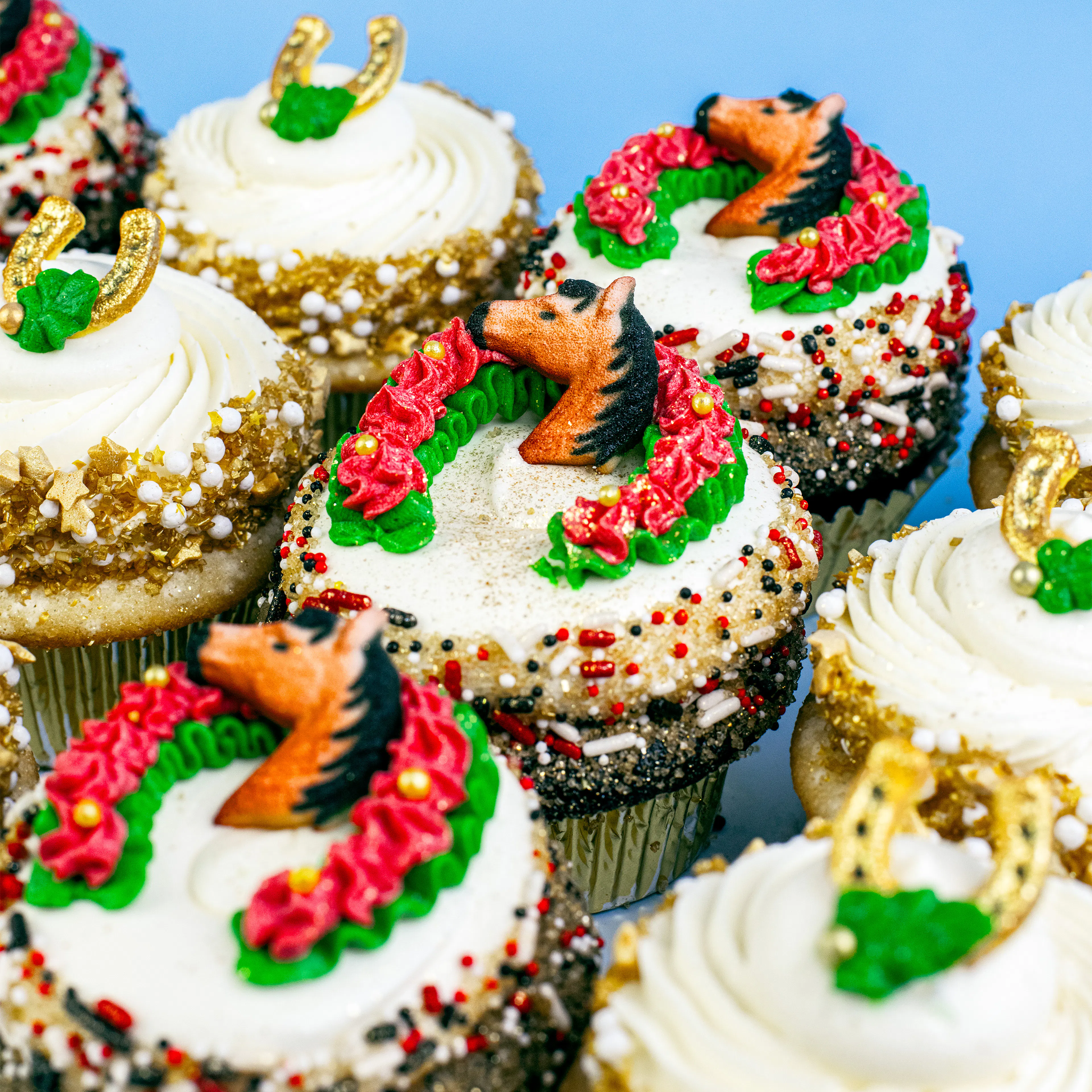 Derby Cupcakes - 12 Pack by Trophy Cupcakes - Alternate image 1