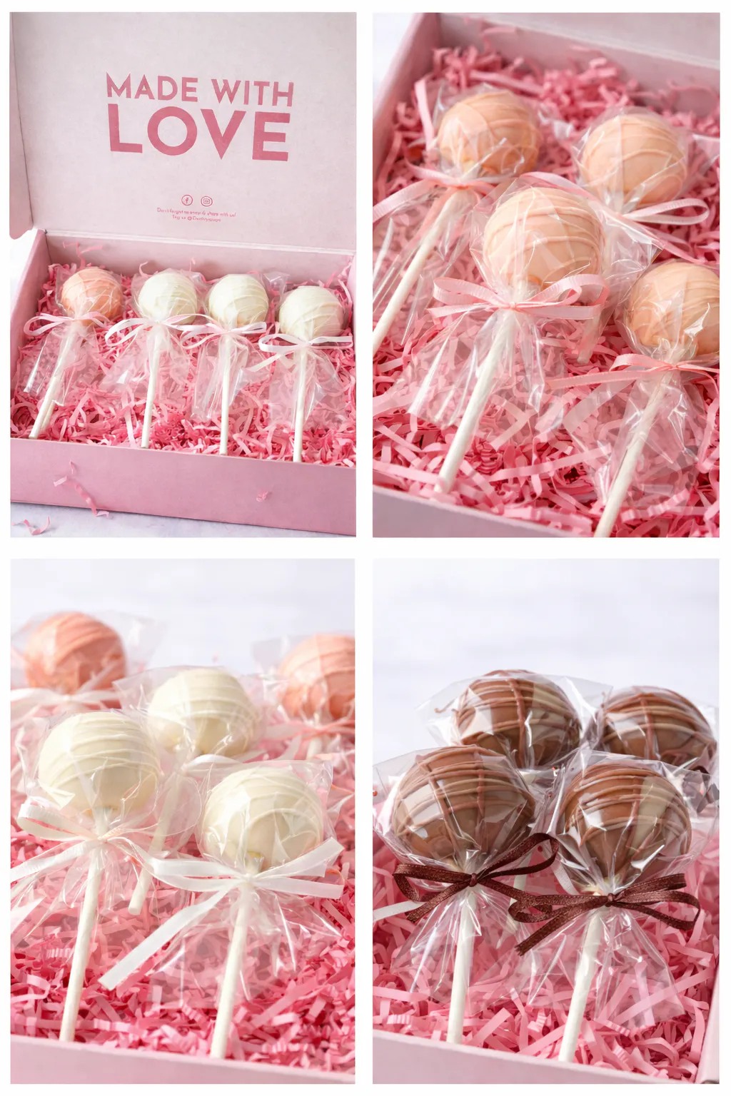 Signature Cake Pop Collection - 6 Pack by Destiny's Pops