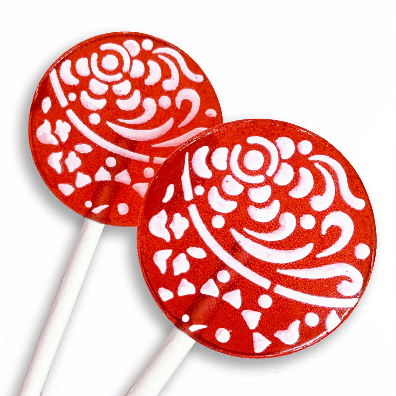 Signature Fruit Cream Flower Lollipop Mix with Candied Vanilla Frosting - 10 Pack by Popette of Pendulum - Alternate image 4