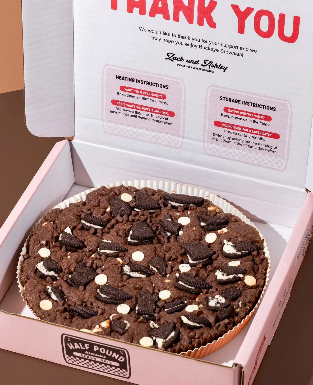 Oreo Blackout Cookie Cake by Buckeye Brownies - Alternate image 2