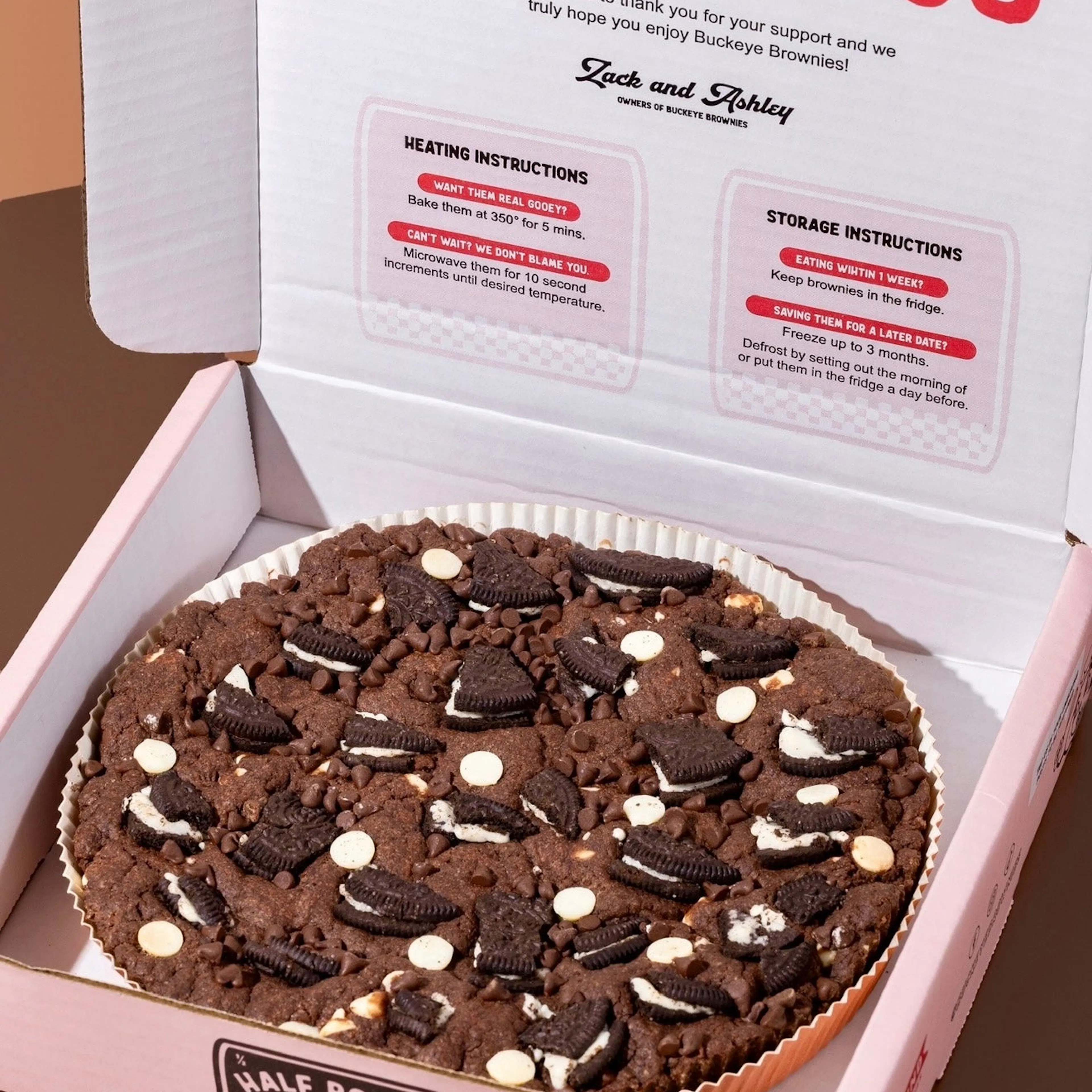 Oreo Blackout Cookie Cake by Buckeye Brownies - Alternate image 2