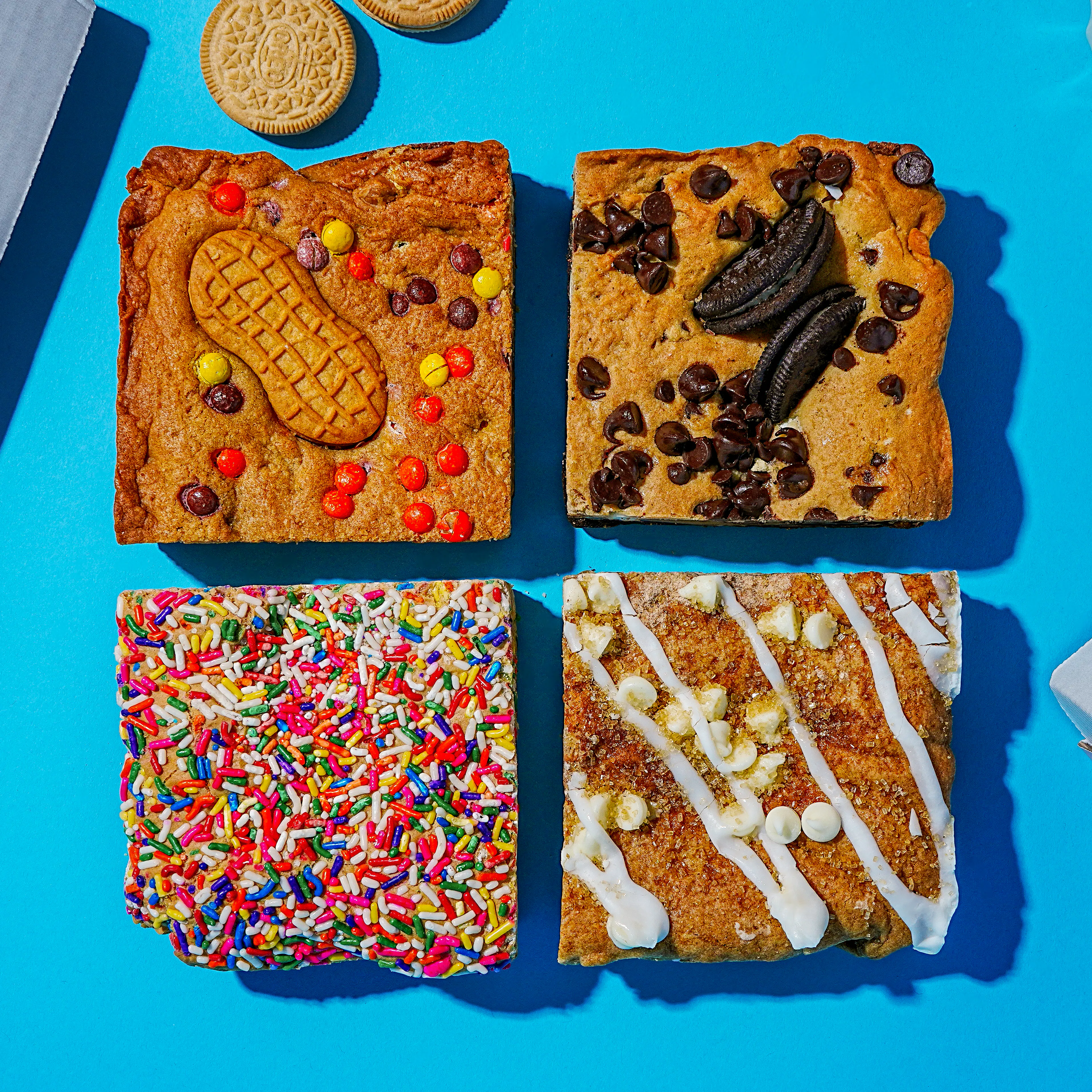 The "Fantastic Four" Sampler - Giant Brownie Pack by Buckeye Brownies