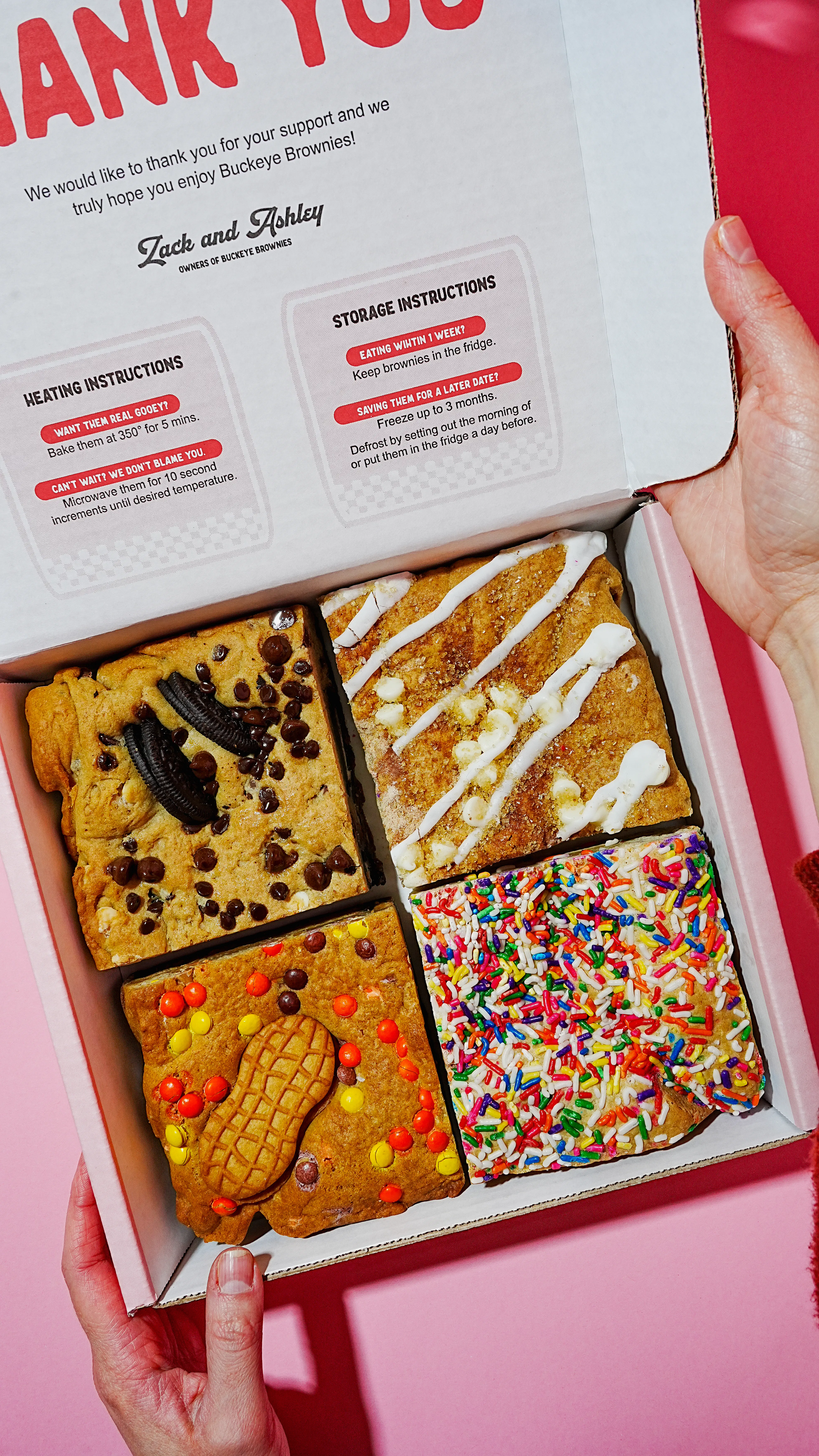 Giant Buckeye Brownies - Choose Your Own 8 Pack by Buckeye Brownies