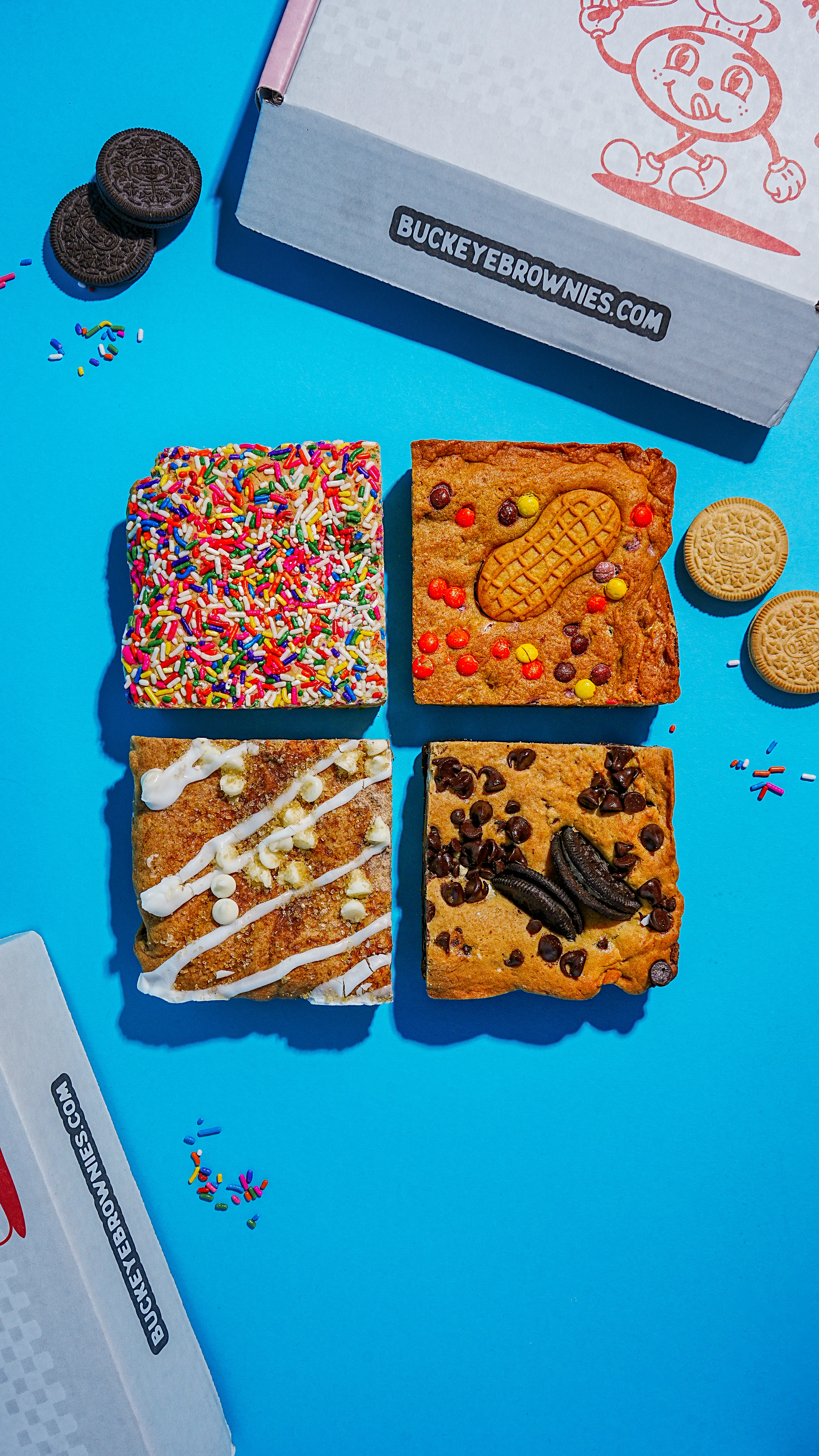 Giant Buckeye Brownies - Choose Your Own 4 Pack by Buckeye Brownies