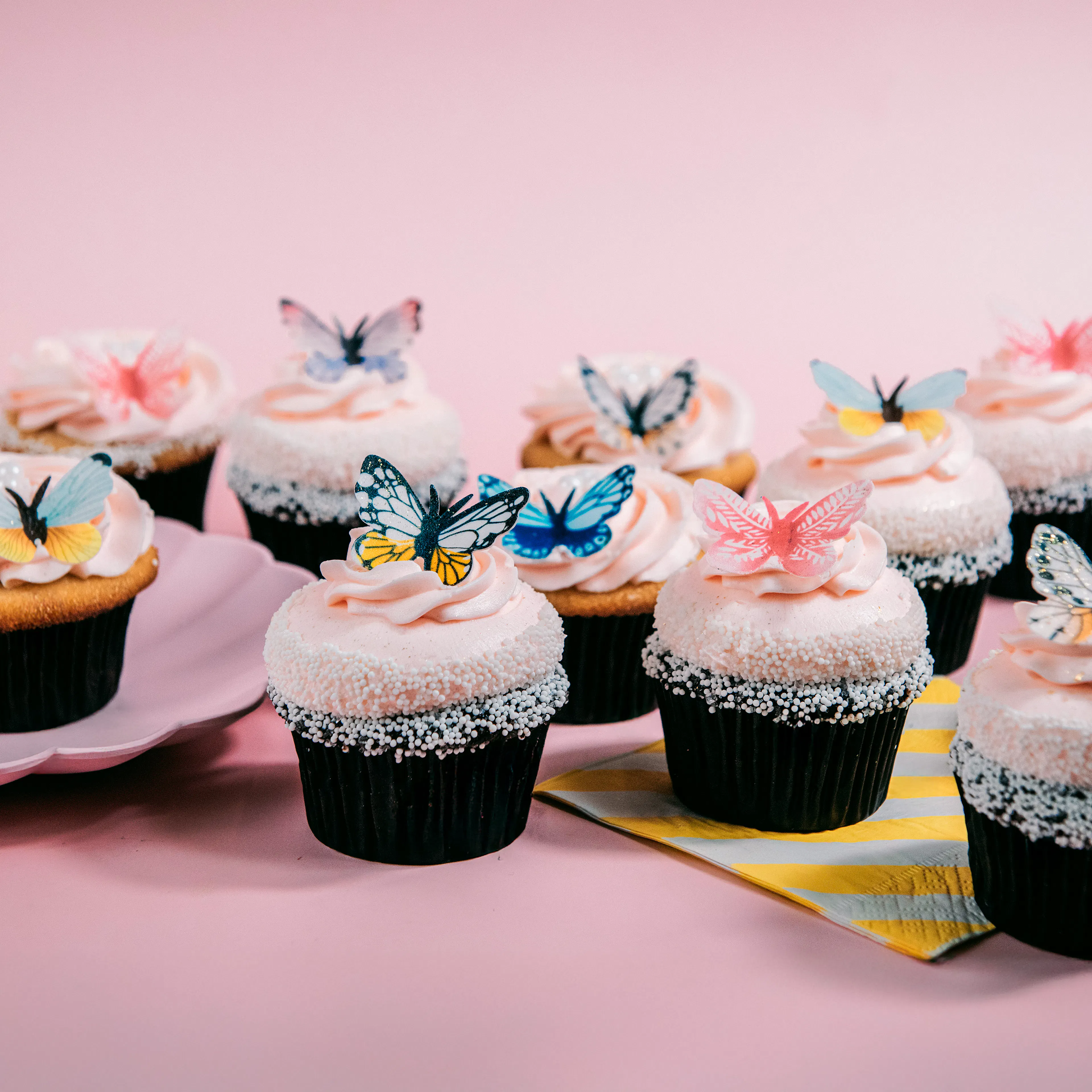 Beautiful Butterfly Cupcakes - 12 Pack by Trophy Cupcakes - Alternate image 4