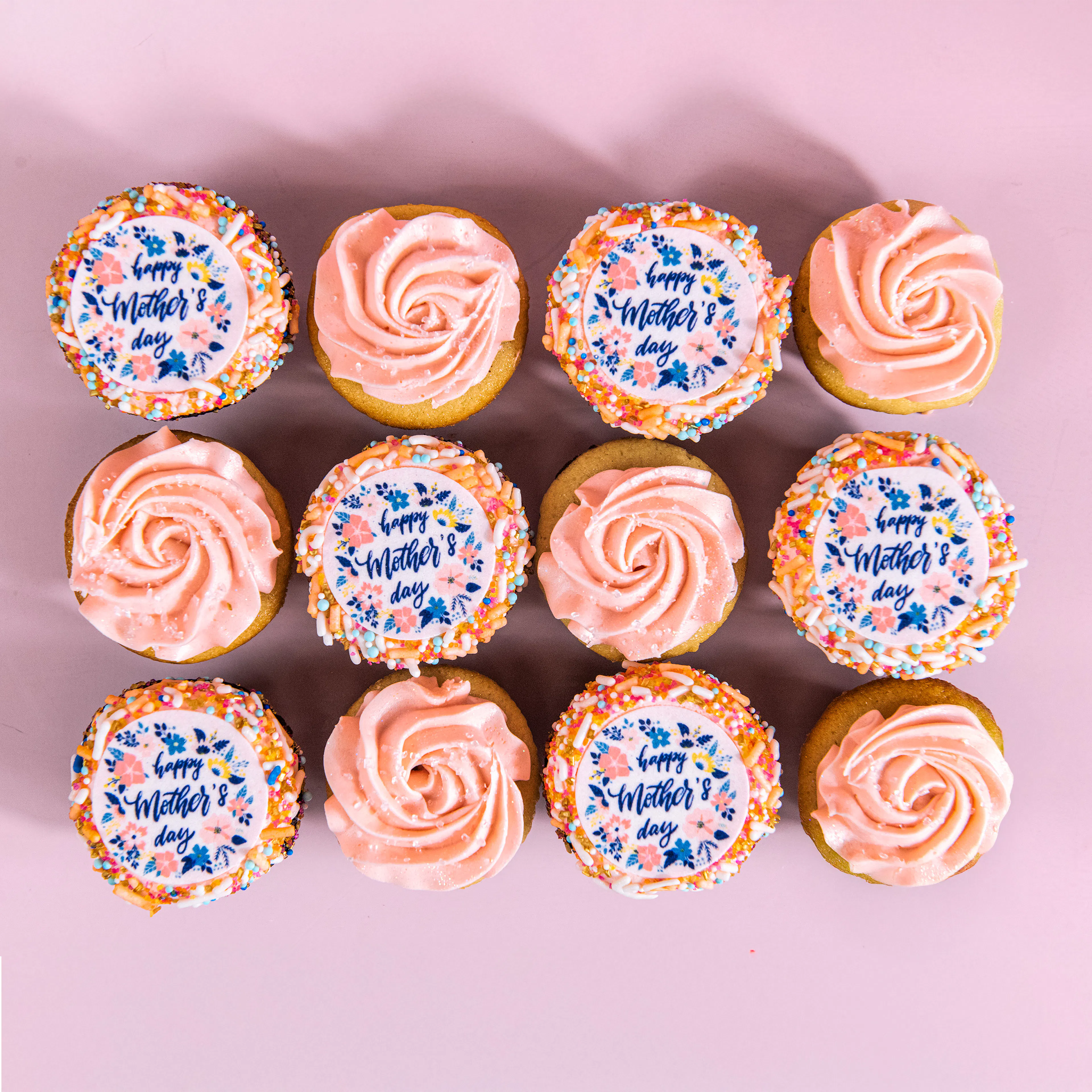 Mother's Day Mini Cupcakes - 12 Pack by Trophy Cupcakes - Alternate image 3