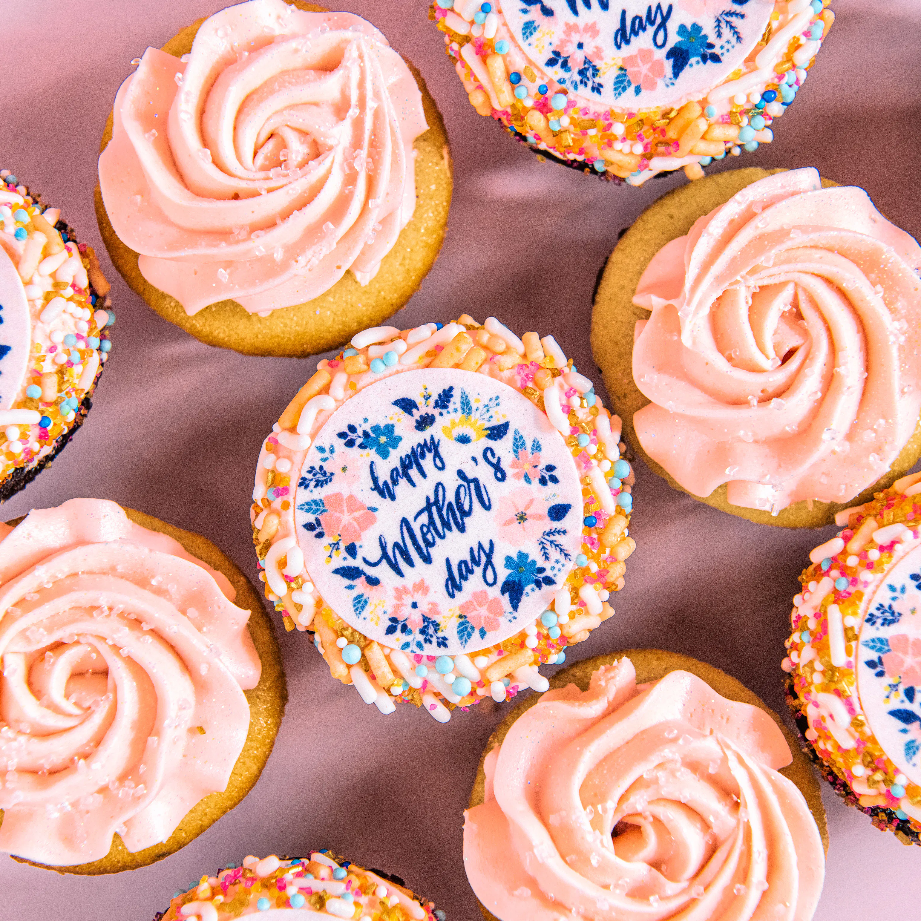Mother's Day Mini Cupcakes - 12 Pack by Trophy Cupcakes - Alternate image 2