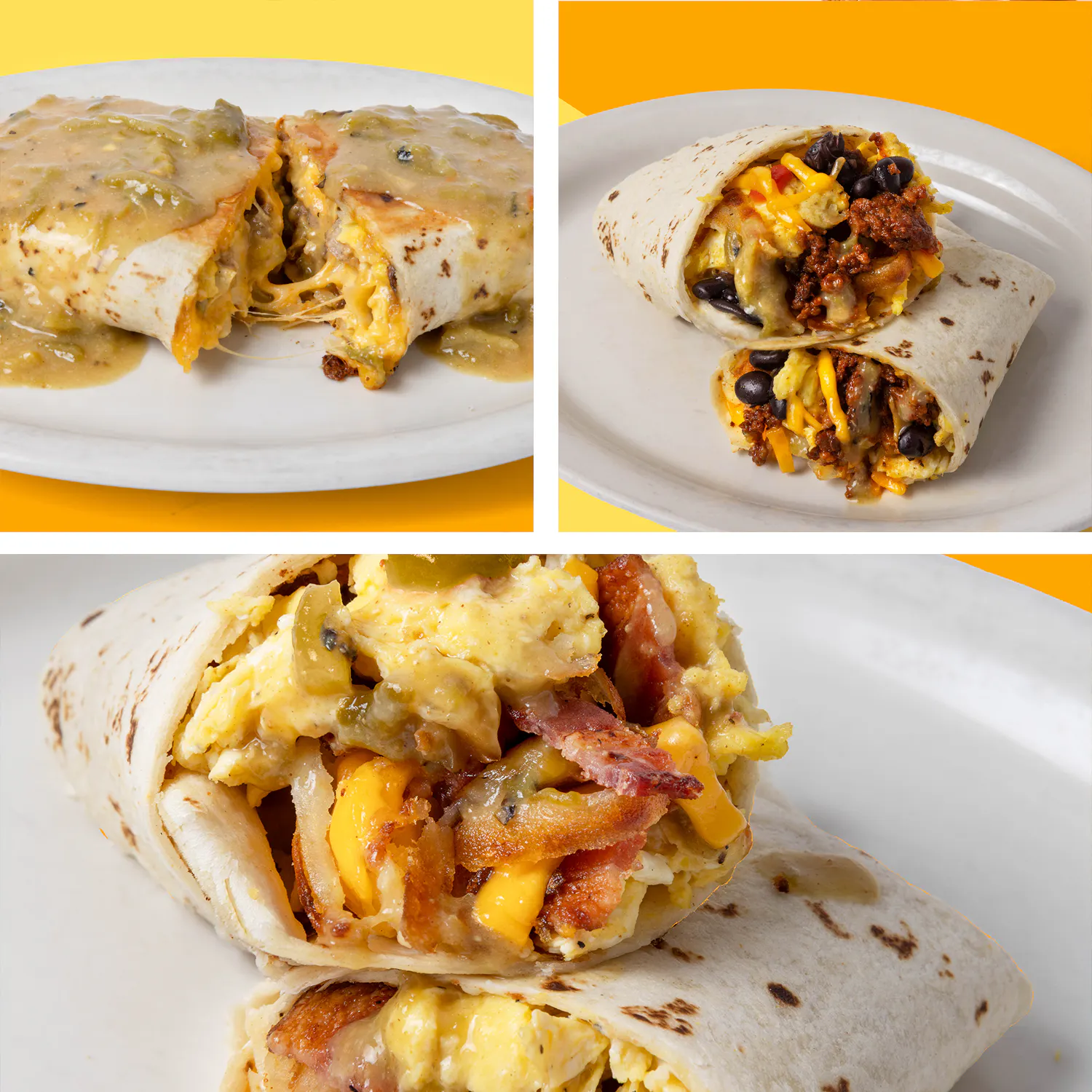 Breakfast Burritos Sampler - 6 Pack by Durango Diner