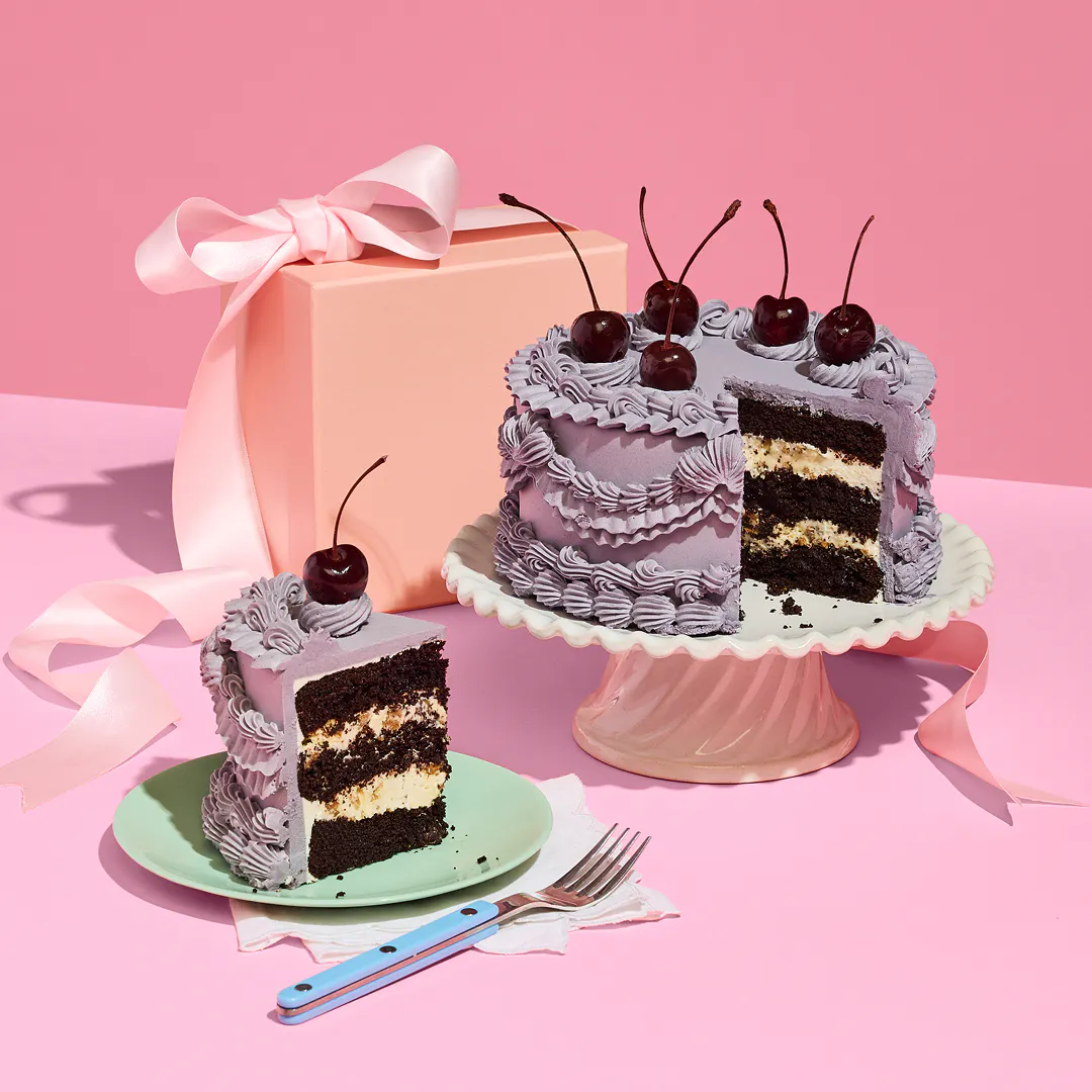 Victorian Noir Cake - 6" by The Goddess and Grocer - Alternate image 1