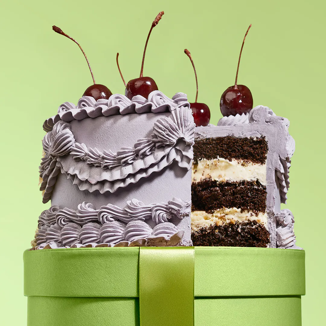 Victorian Noir Cake - 6" by The Goddess and Grocer