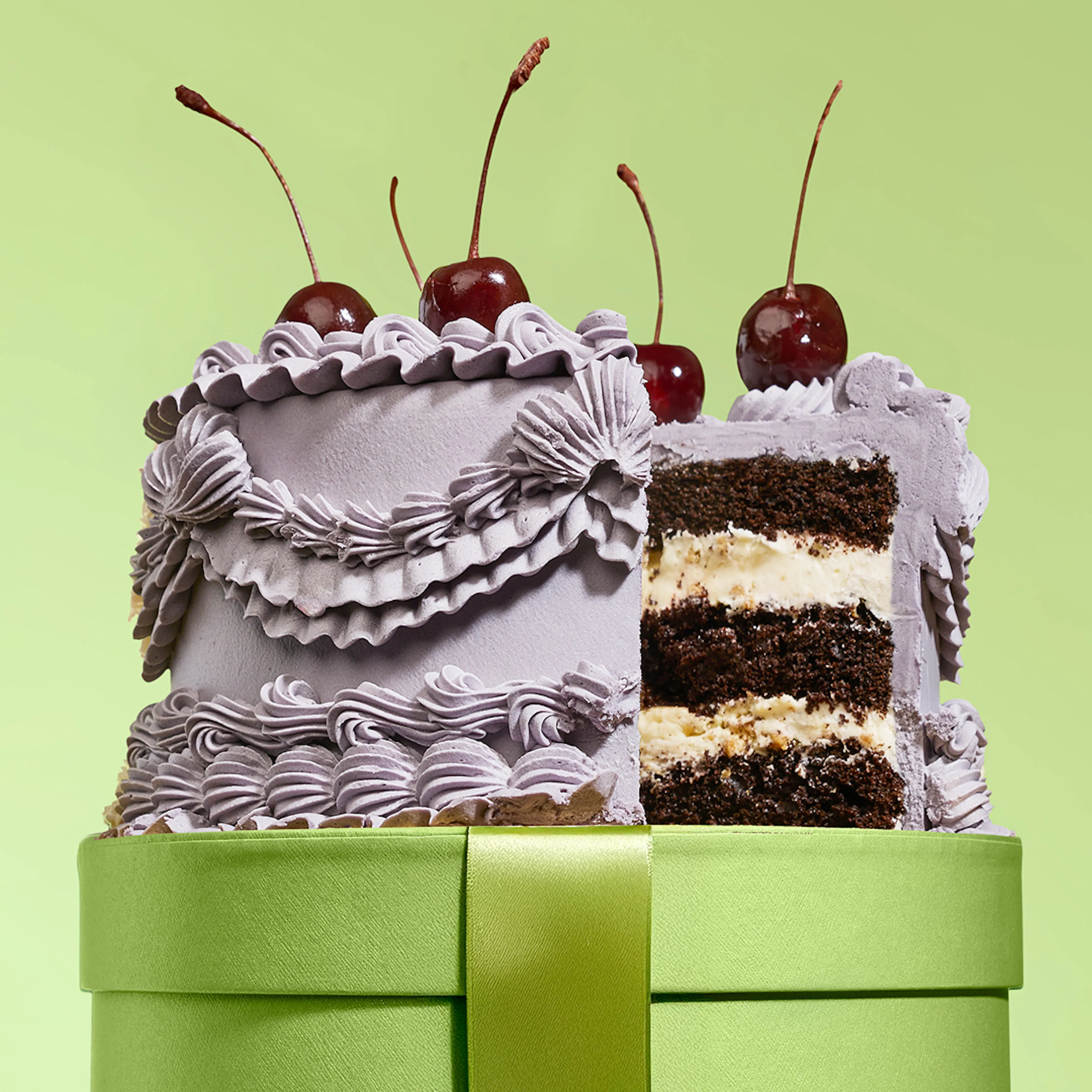 Victorian Noir Cake - 6" by The Goddess and Grocer