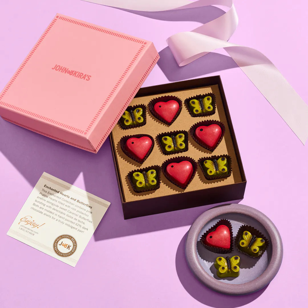 Hearts and Butterflies by John & Kira's