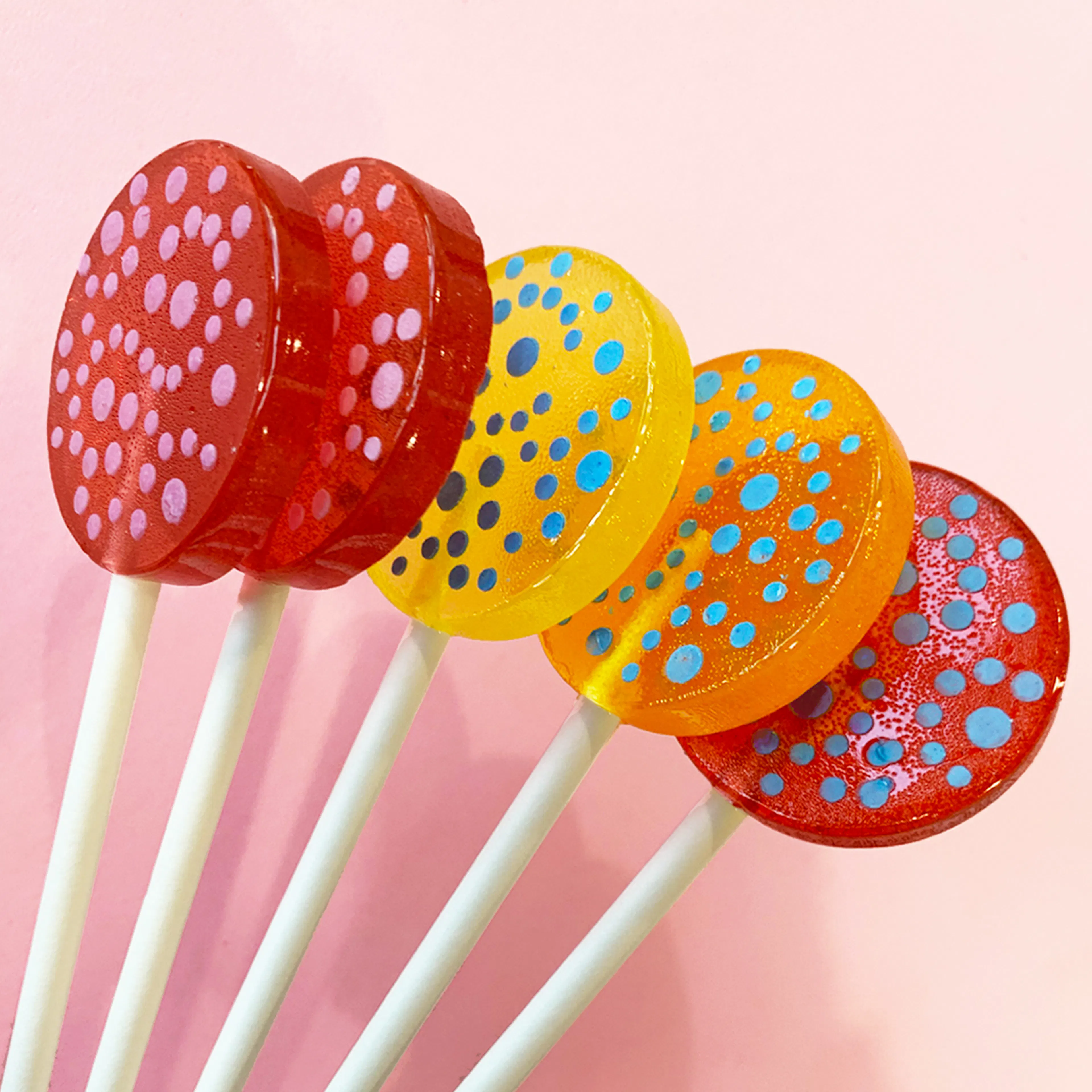 New Wild Fruit Lollipop Mix with Candied Fruit Flavored Frosting and Lollipop Holder - 20 Pack by Popette of Pendulum - Alternate image 1