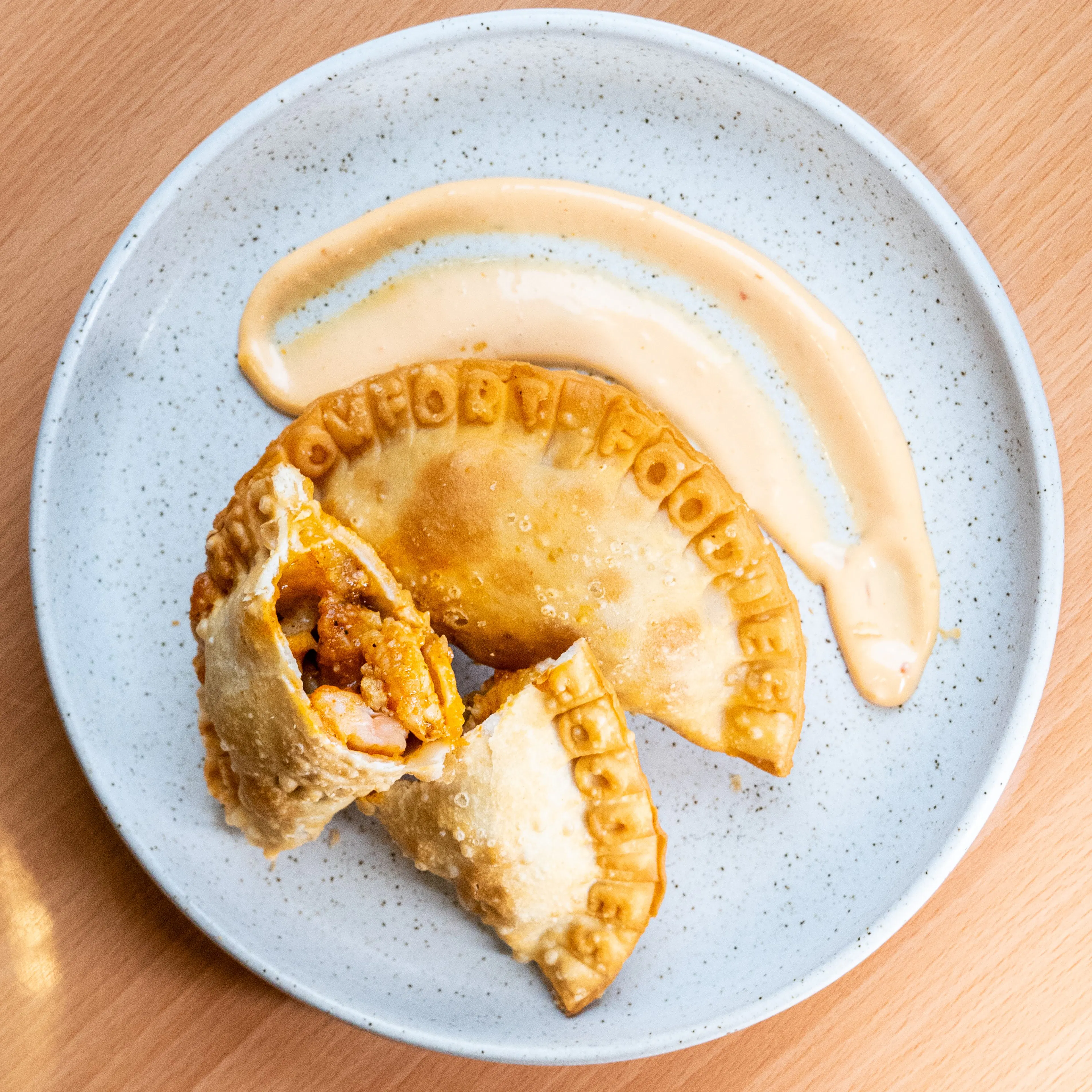 Handcrafted Chicken & Cheese Empanadas by Comfort Foodies