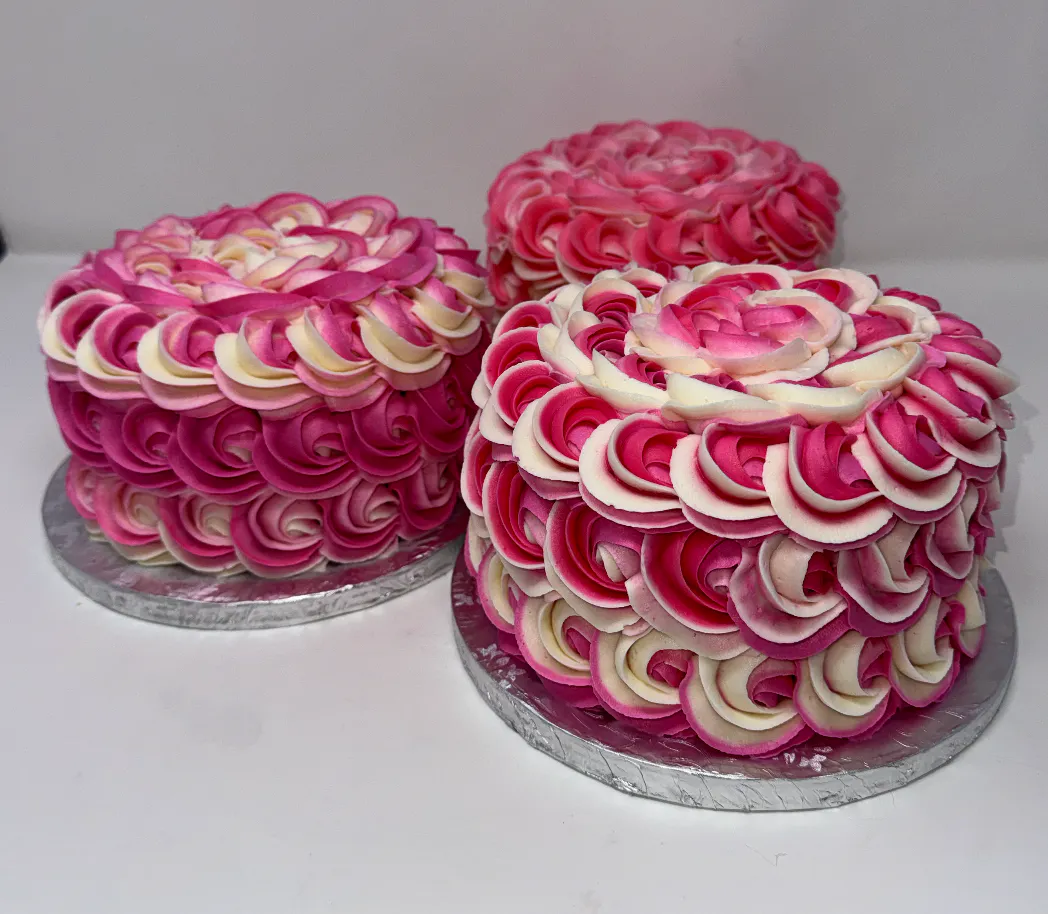 Vanilla Silk & Raspberry Cream Cake by Muddy Paws Cheesecake | Goldbelly