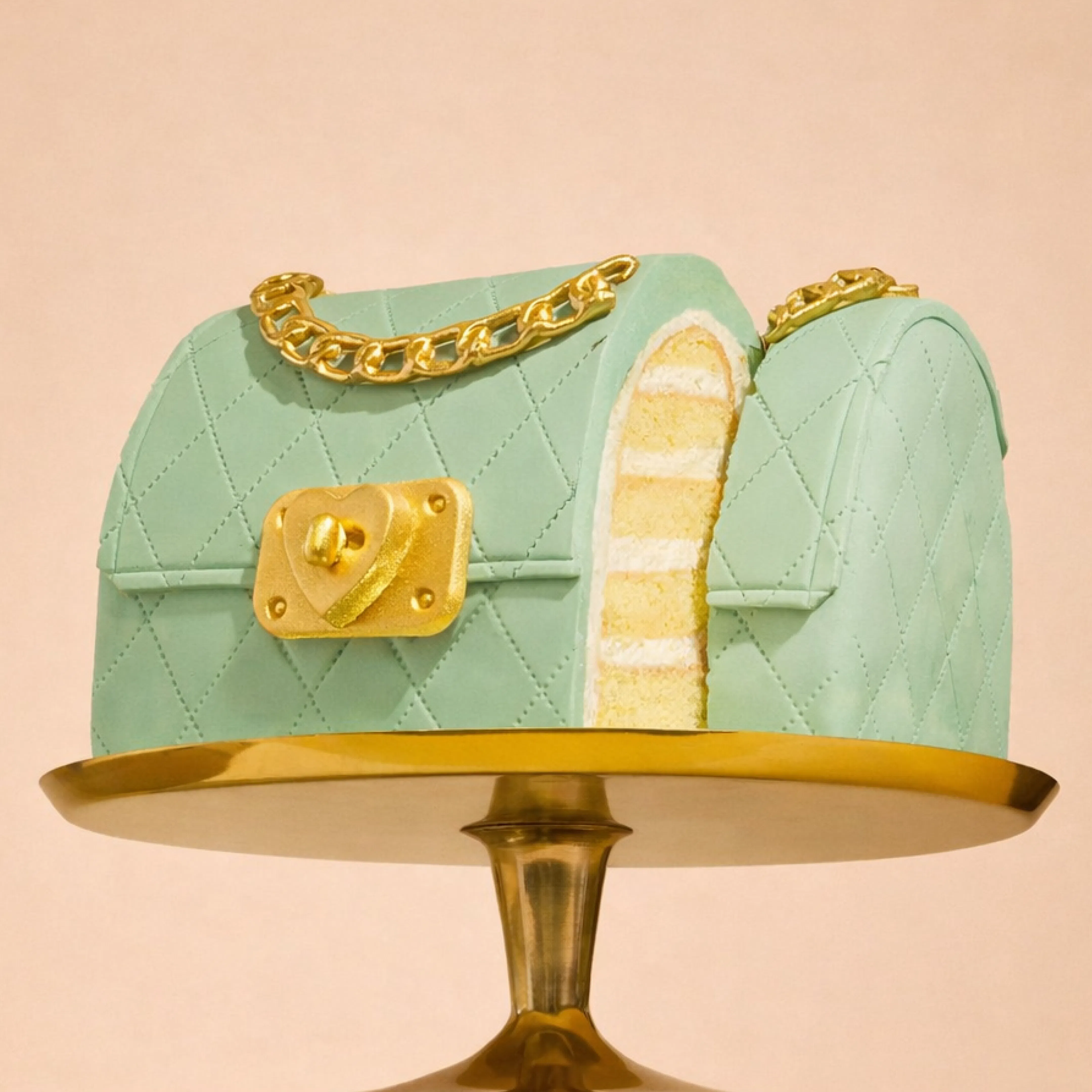 The Sugar Mamma Handbag Cake - Mint Condition by Duff Goldman