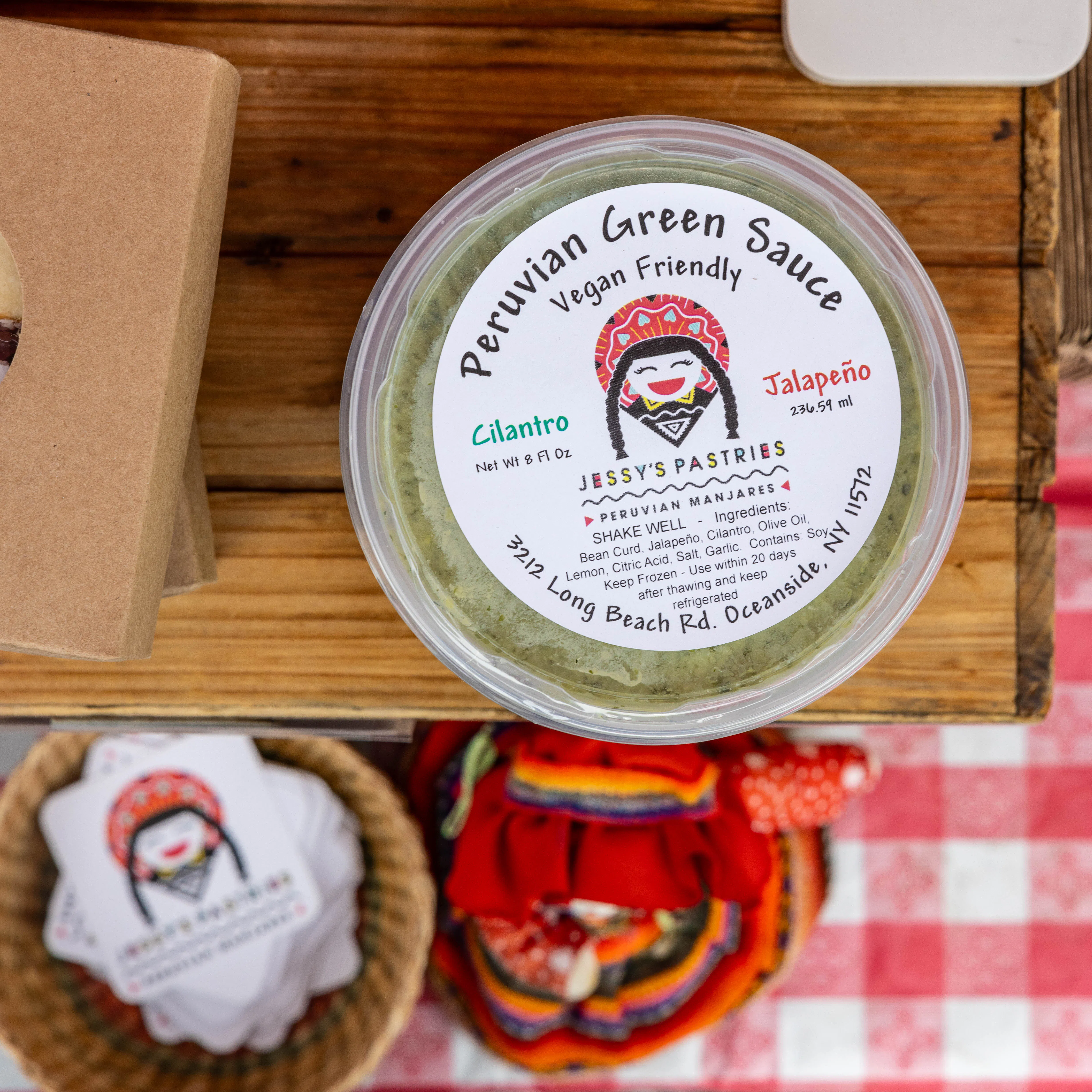 Peruvian Green Sauce - 2 Pack by Jessy's Pastries