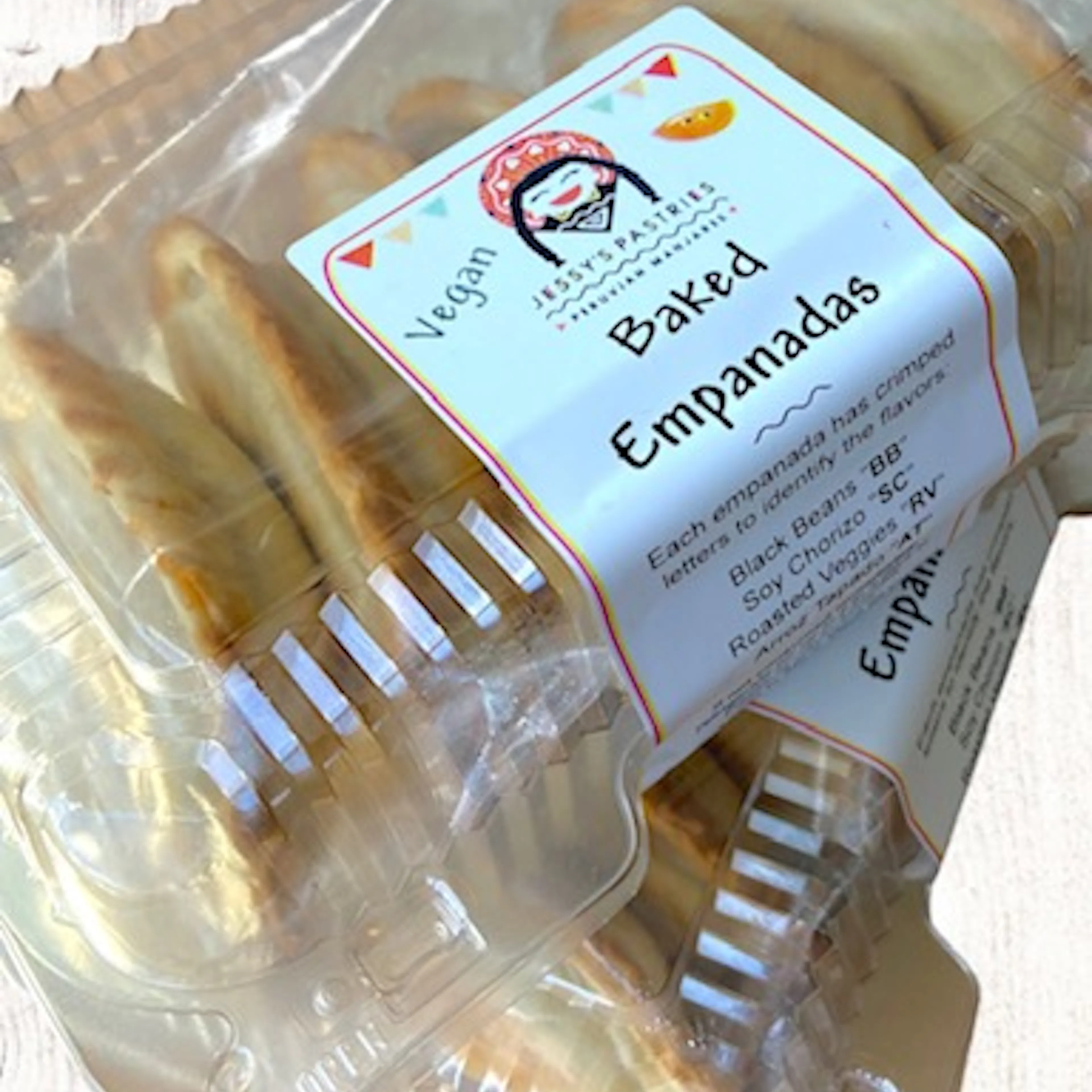 "Wake Up to Flavor" Vegan Breakfast Empanadas - 12 Pack by Jessy's Pastries - Alternate image 2